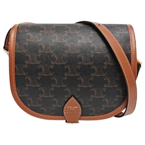 Folco leather crossbody bag