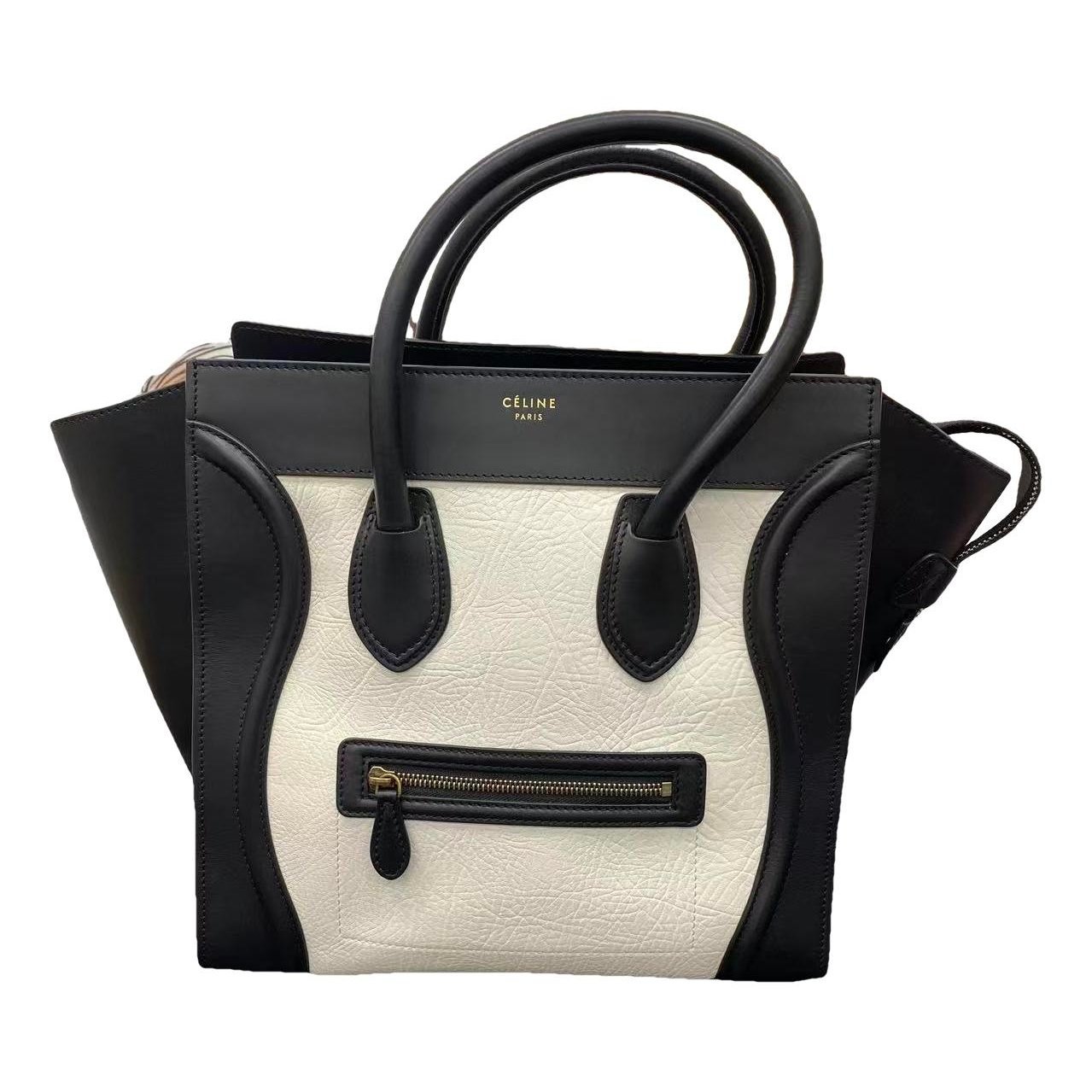 Luggage leather handbag