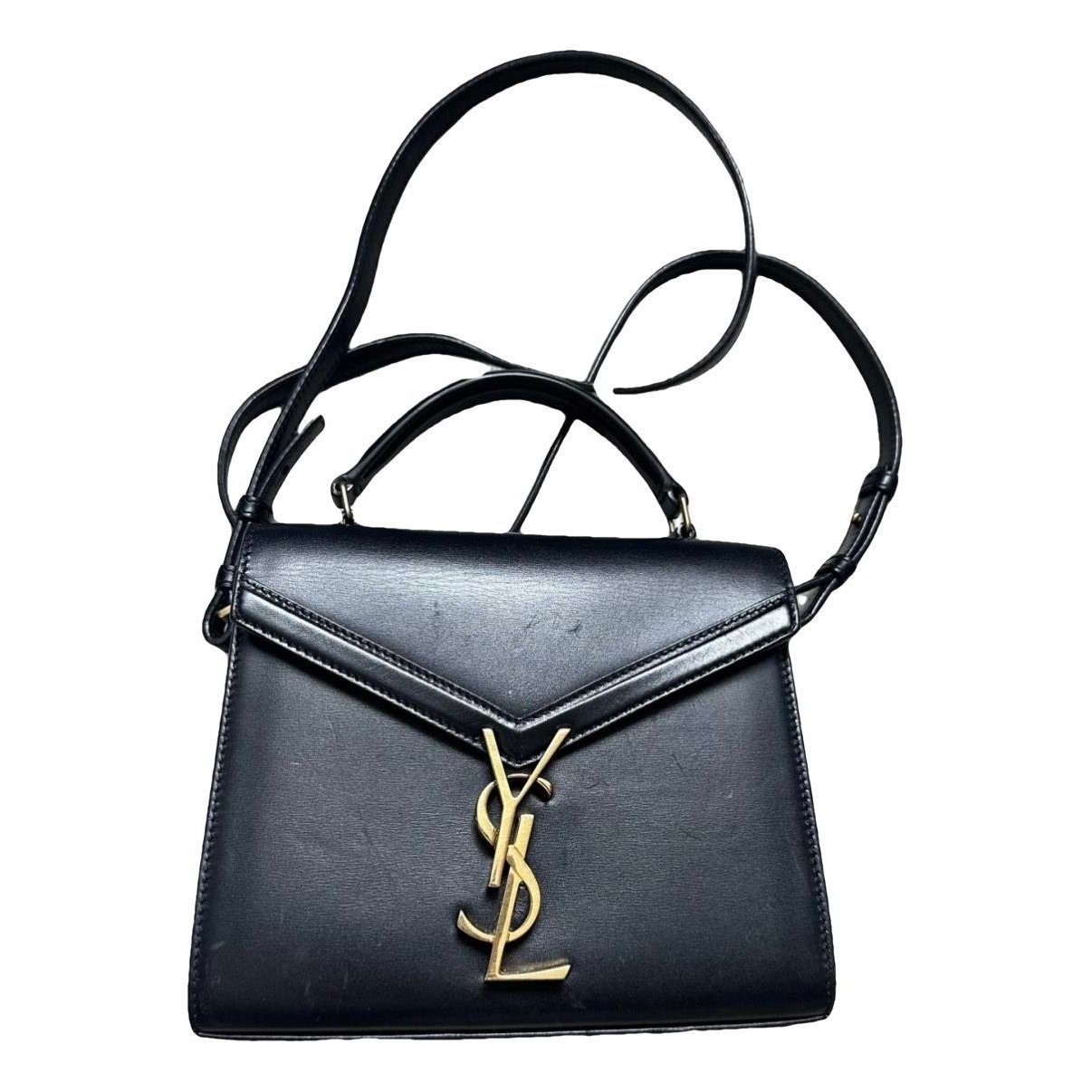 Cassandra Top Handle leather crossbody bag