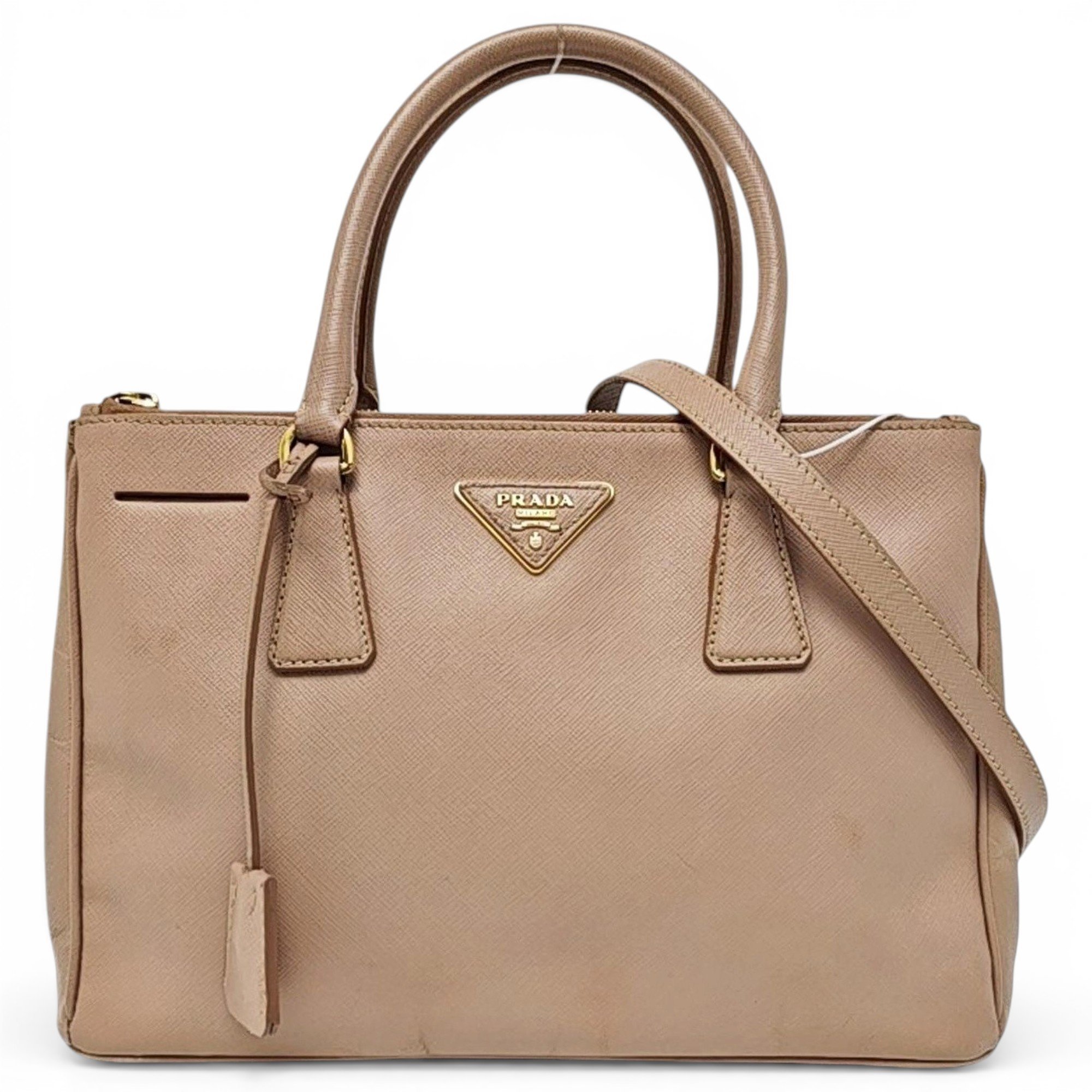 Galleria leather handbag