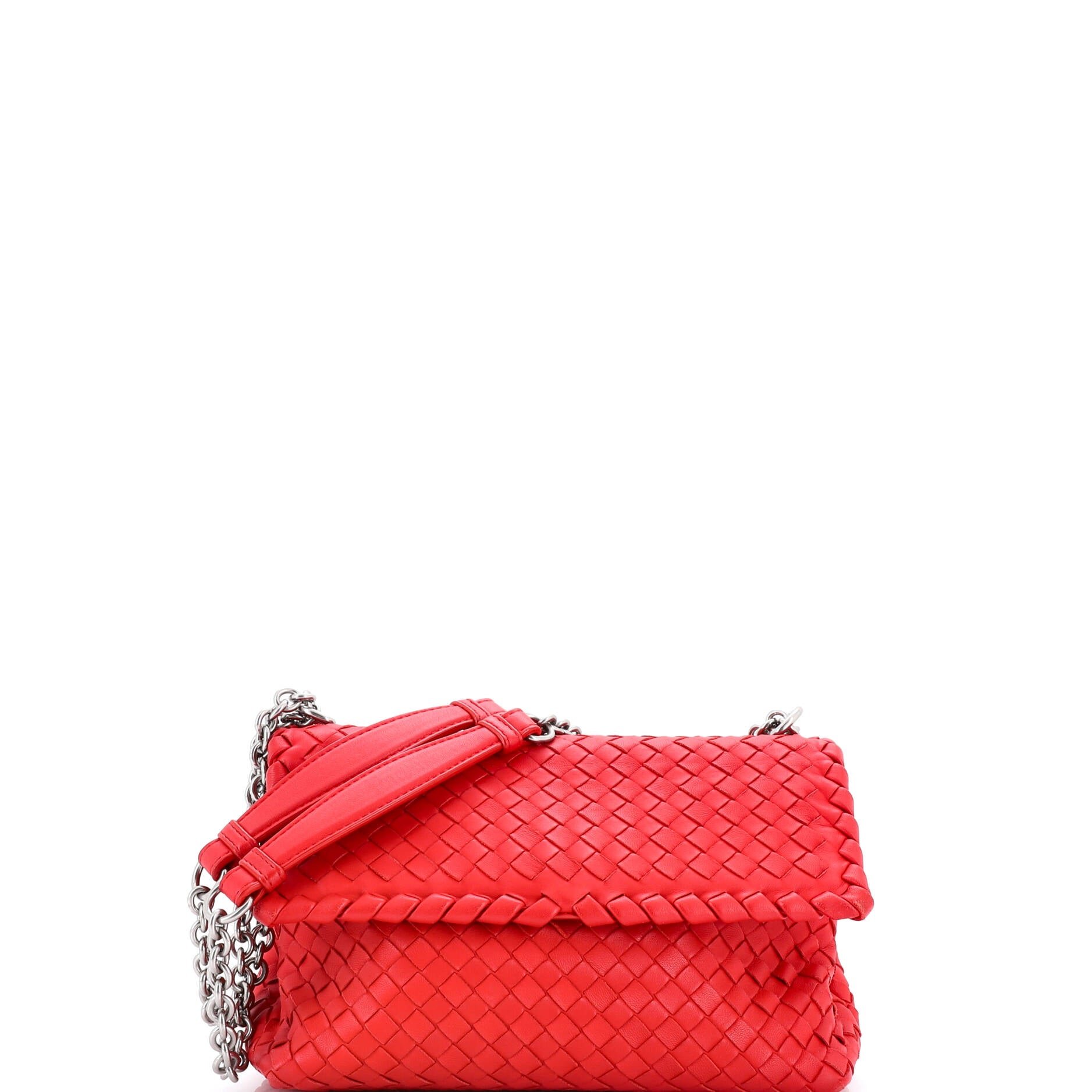 Bottega Veneta Olimpia Shoulder Bag Intrecciato Nappa Small