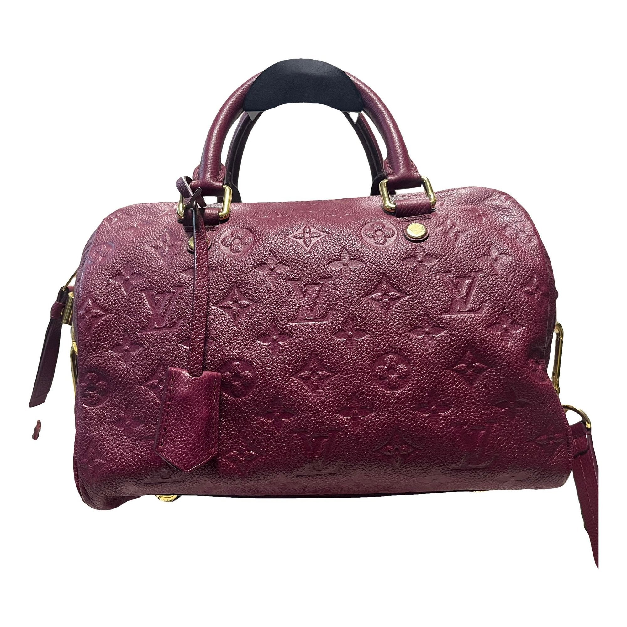 Speedy leather handbag