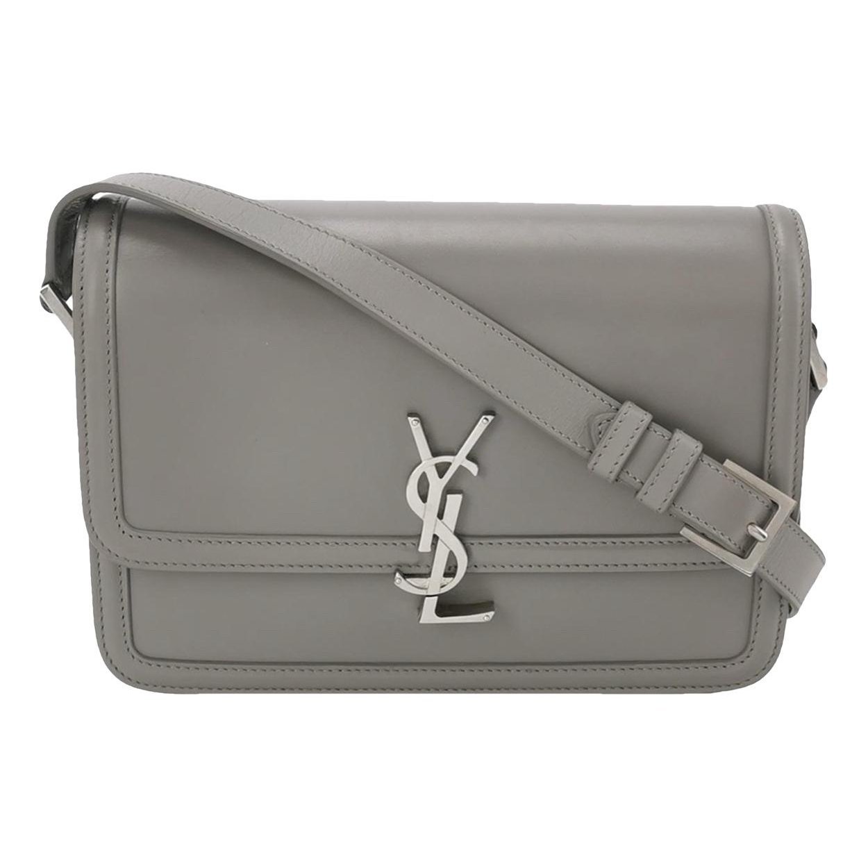 Solférino leather handbag