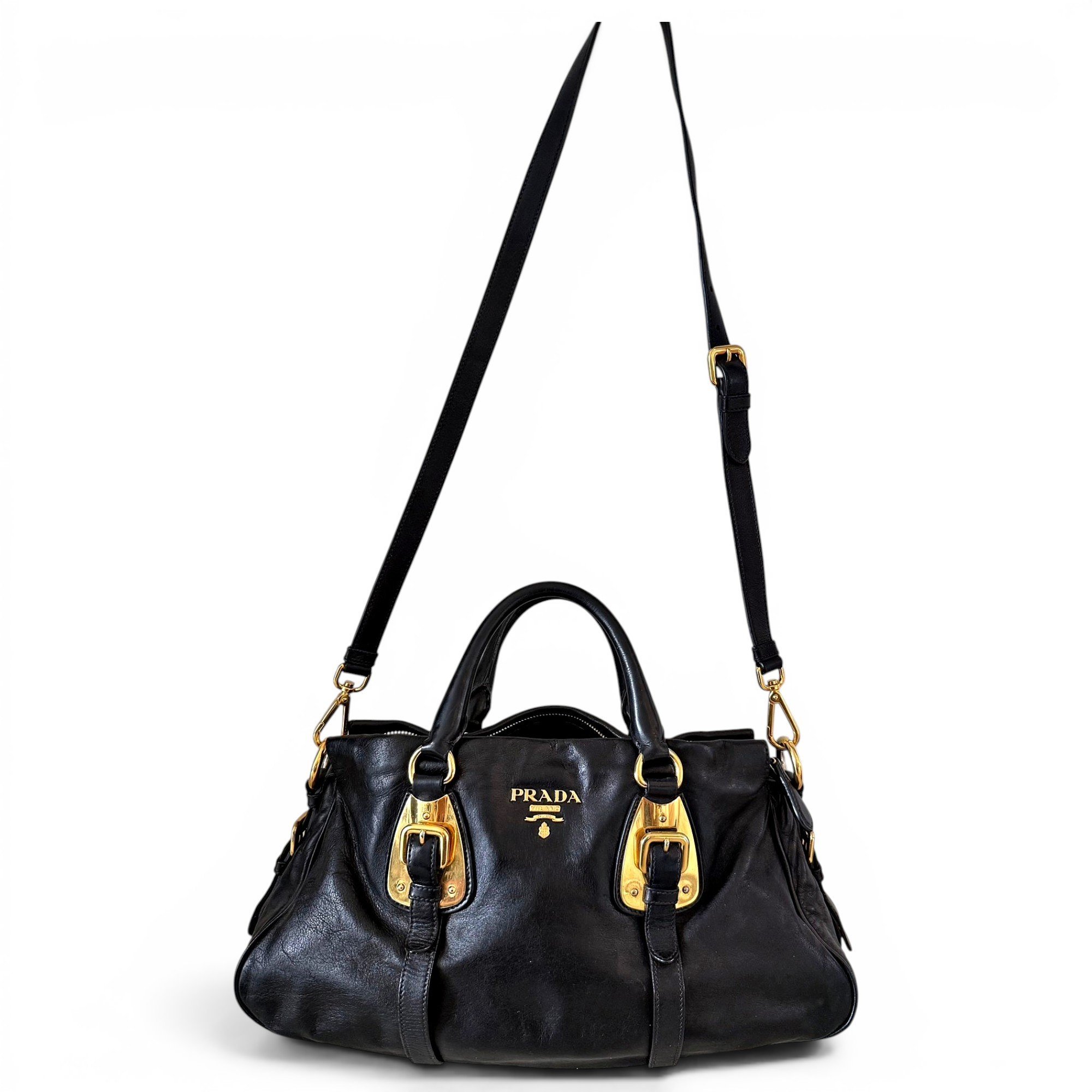 Leather handbag