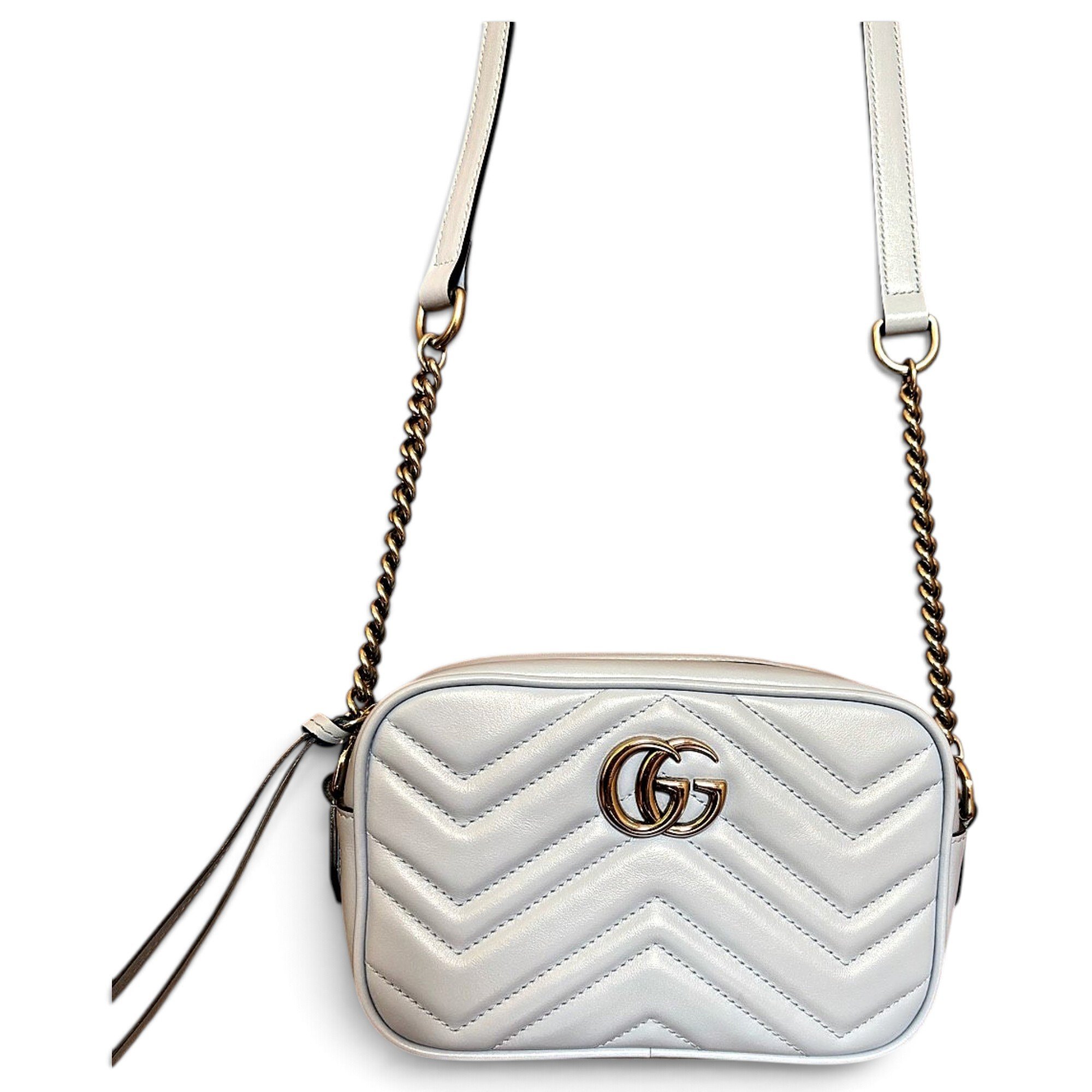 GG Marmont Zip leather crossbody bag