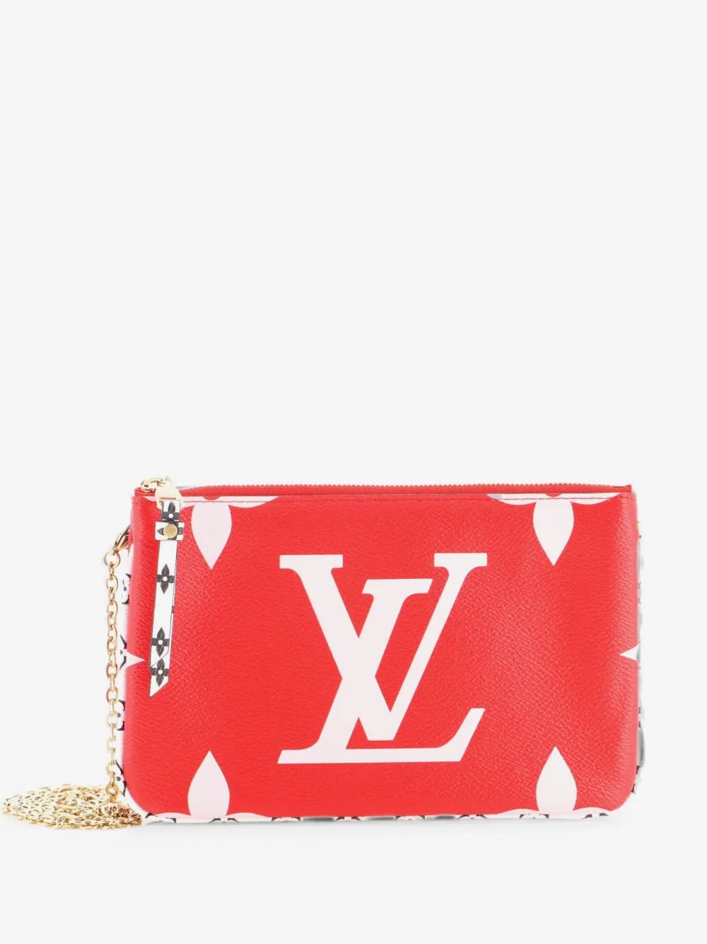 Double Zip Pochette Limited Edition Colored Monogram Giant clutch bag