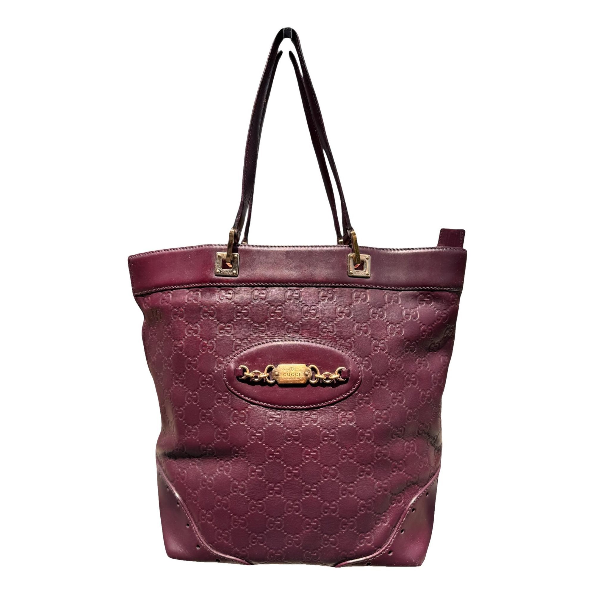 Eclipse leather tote