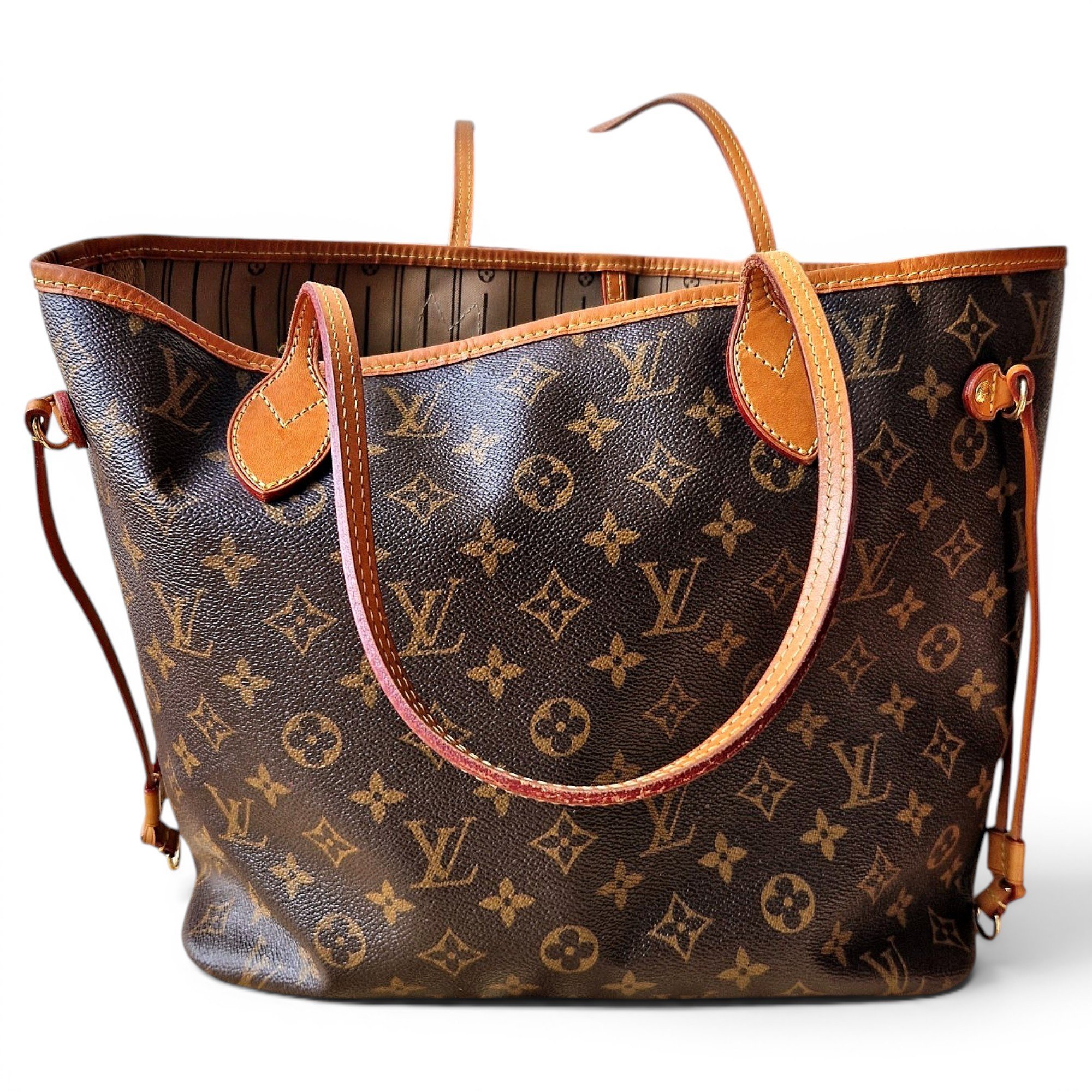 Neverfull leather tote