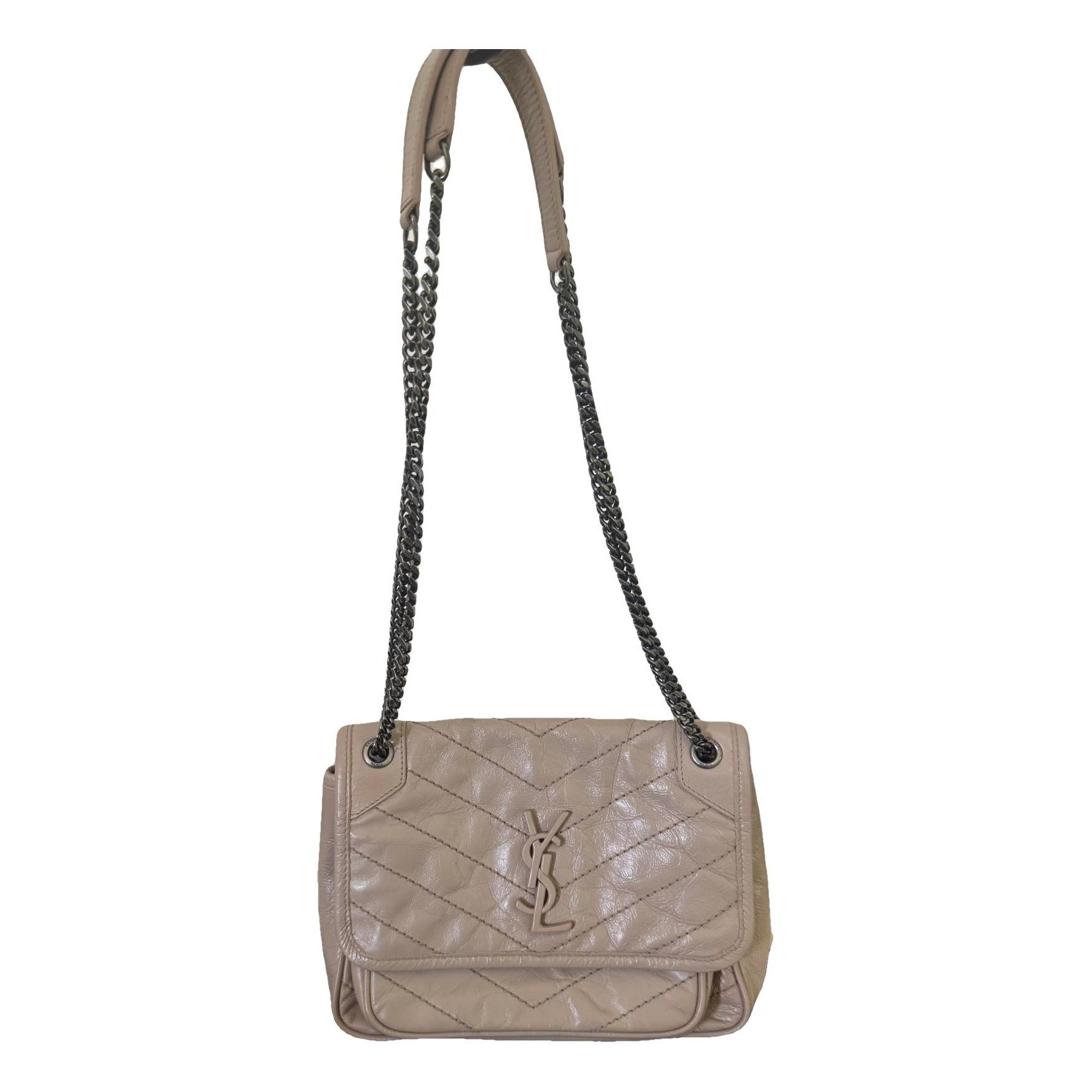 Niki leather crossbody bag