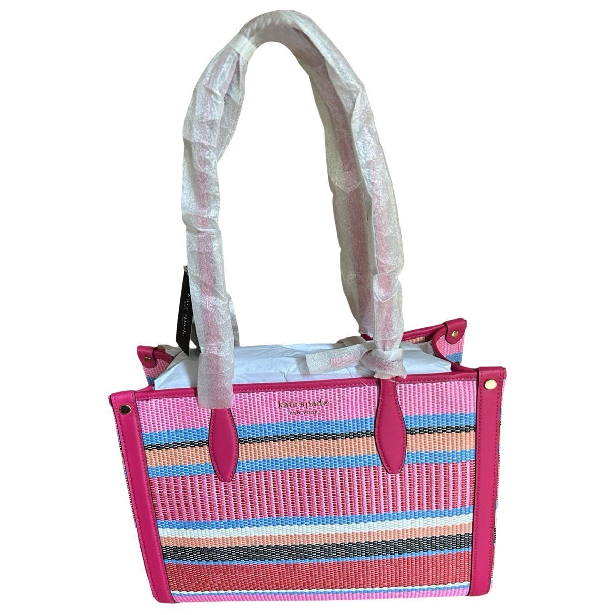 Leather tote