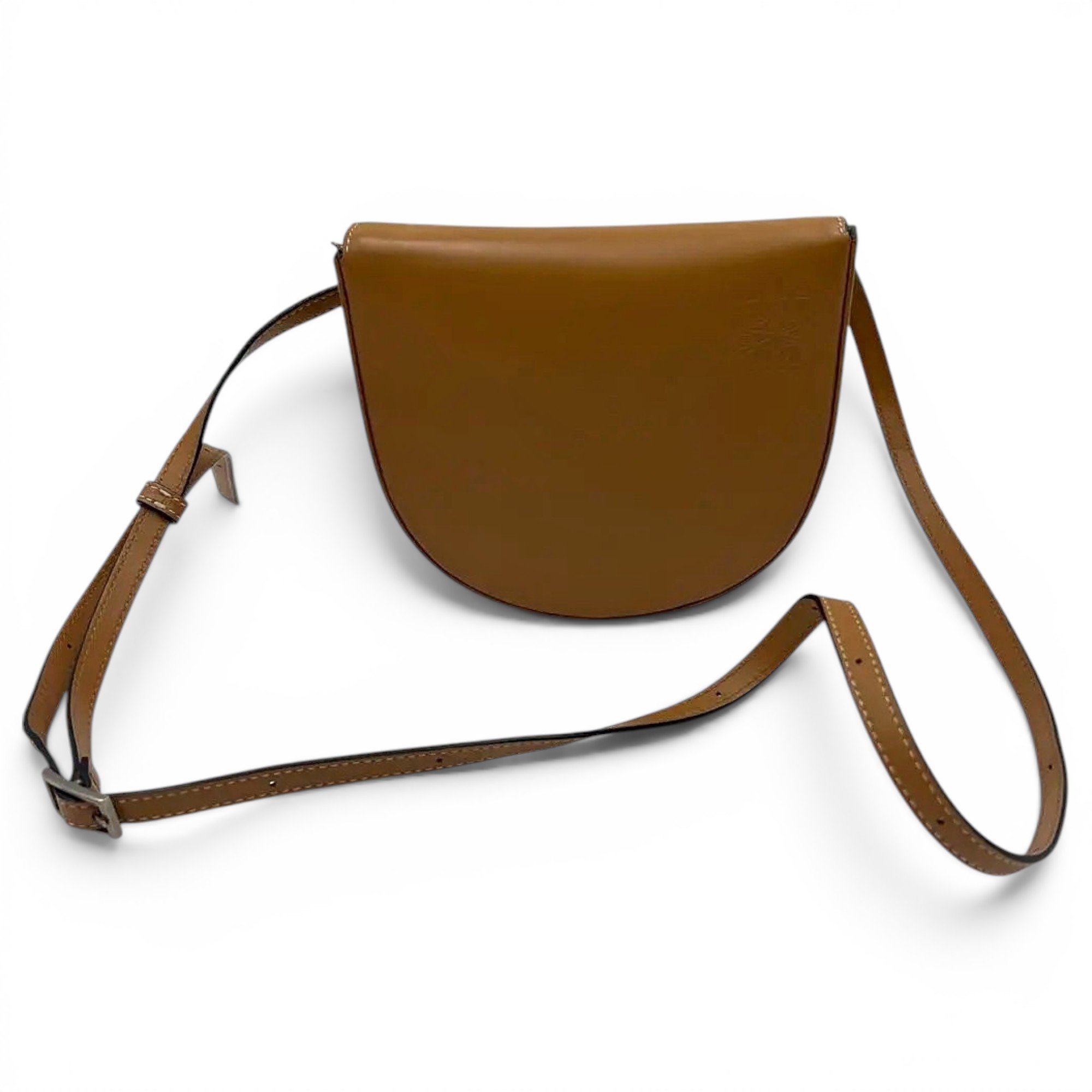 Heel leather crossbody bag