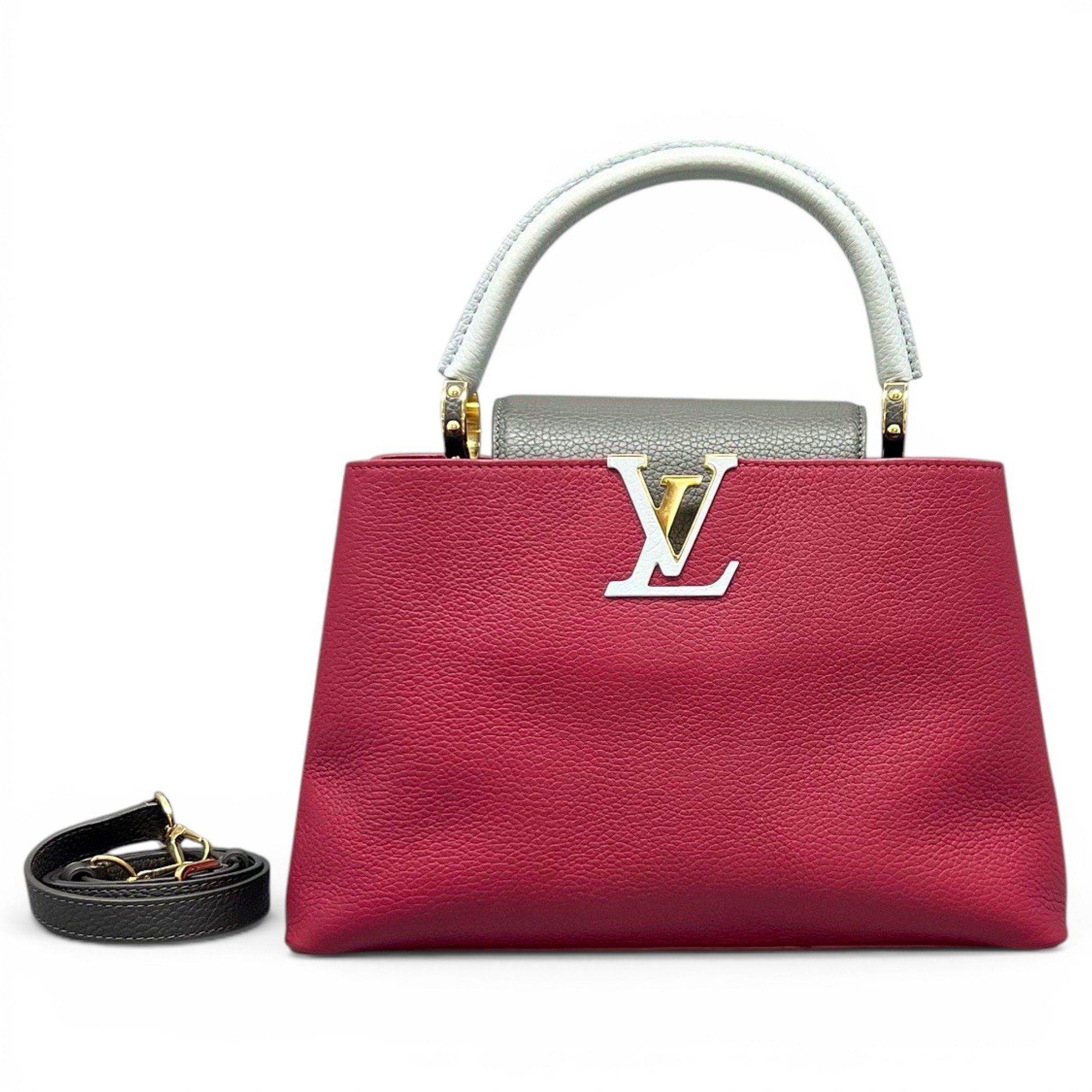 Capucines leather handbag