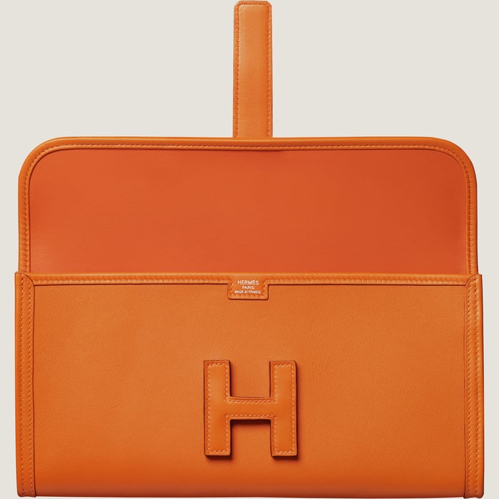 Orange Bolsa Clutch Jige Élan 29
