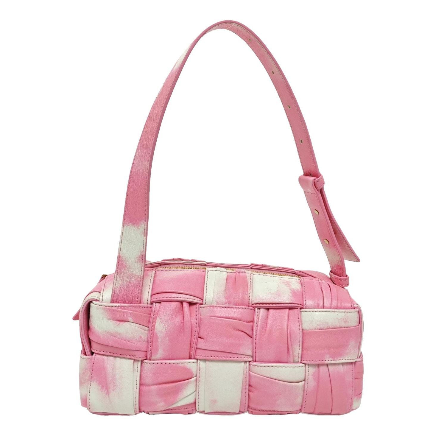 Brick Cassette leather handbag