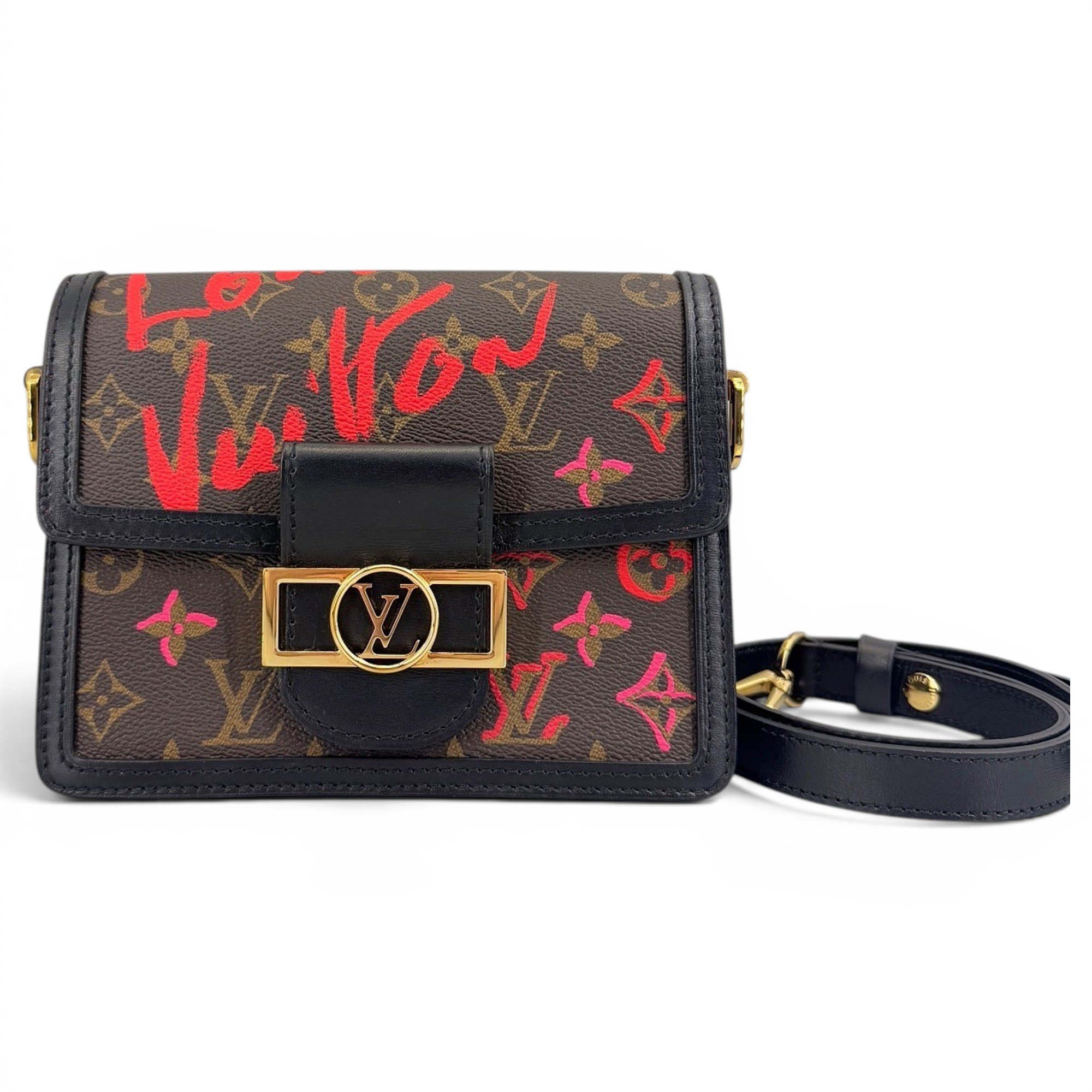 Dauphine Mini leather handbag