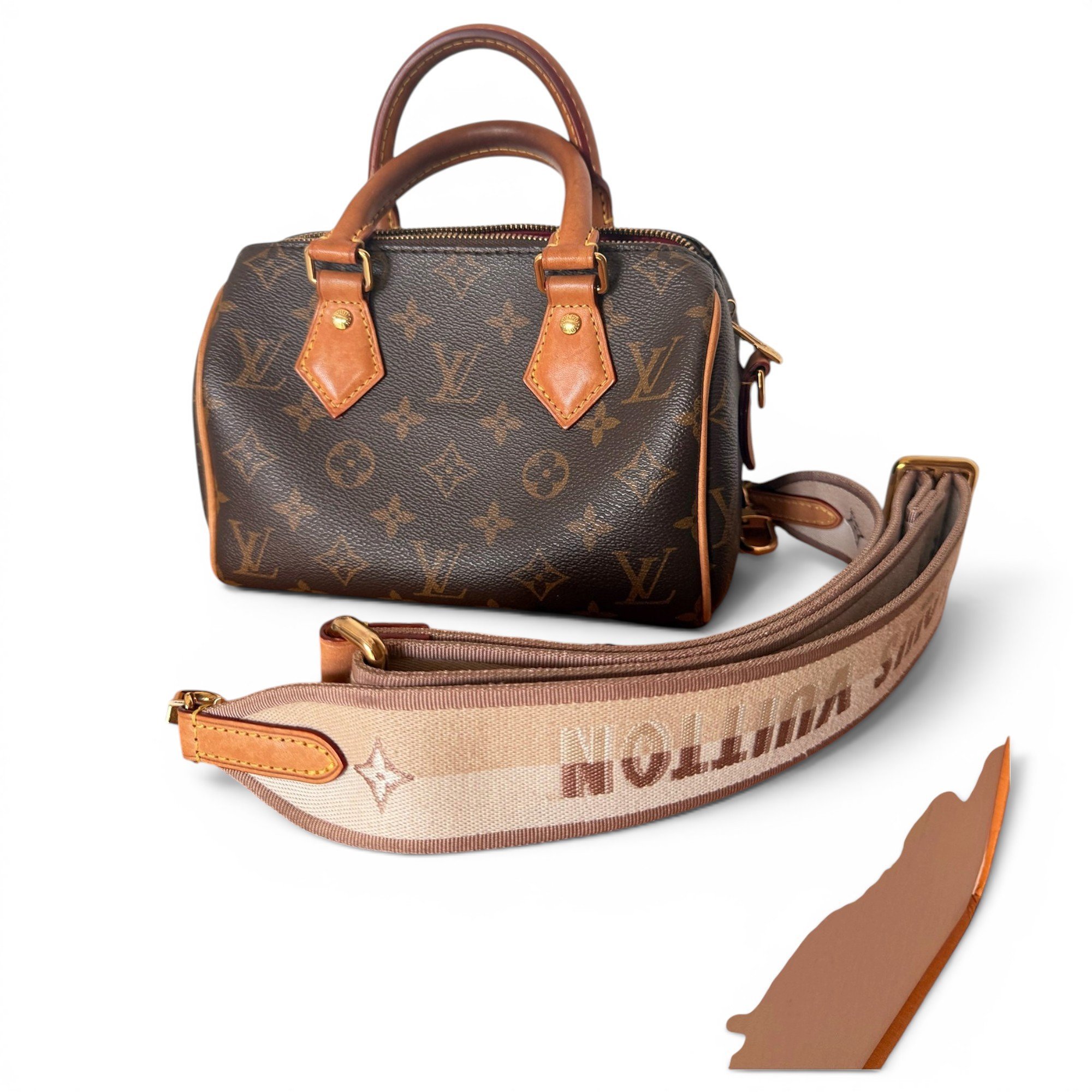 Speedy Bandoulière leather handbag