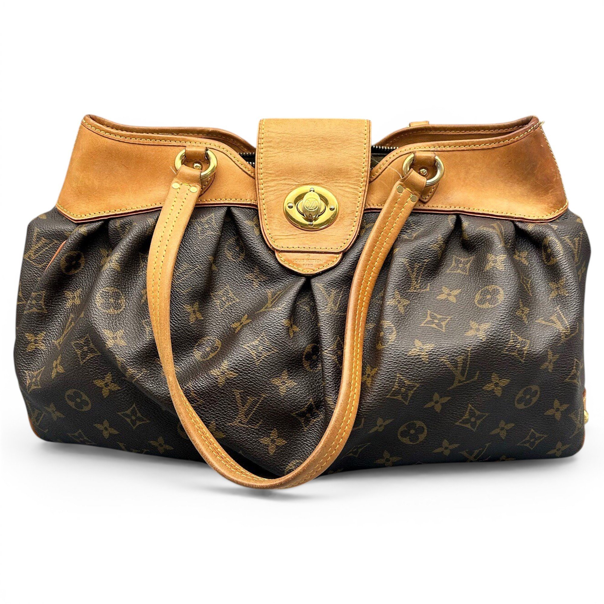 Leather handbag