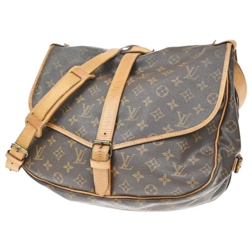 Louis Vuitton Saumur cloth handbag
