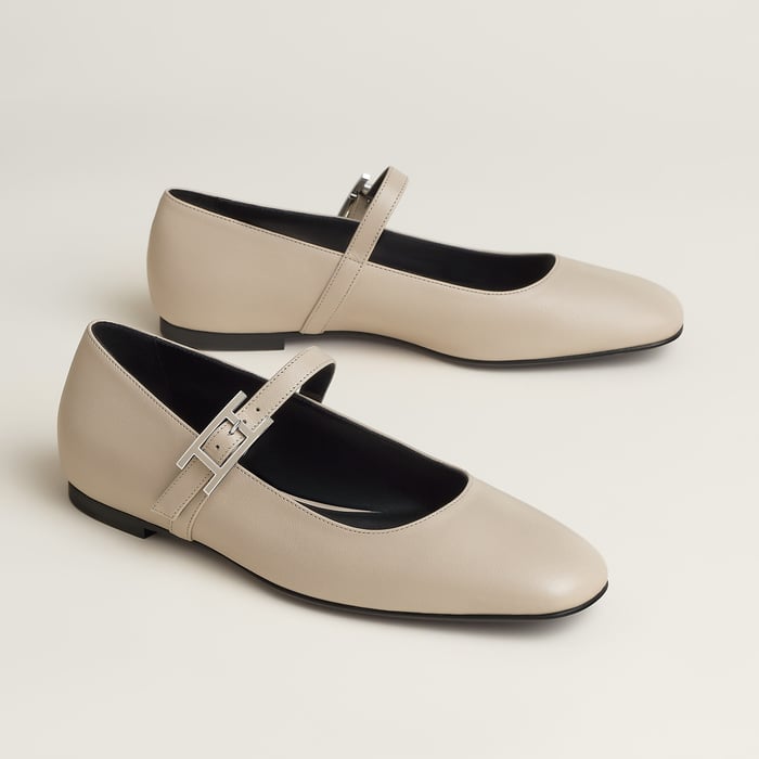 Beige Nomade Jane Ballet Flat