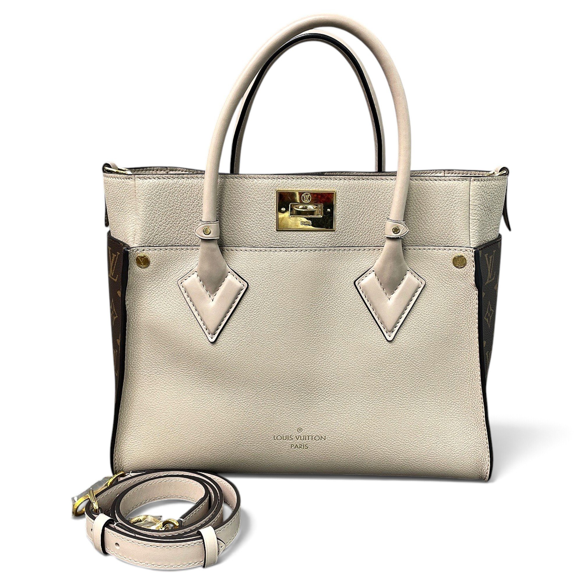 On My Side leather handbag