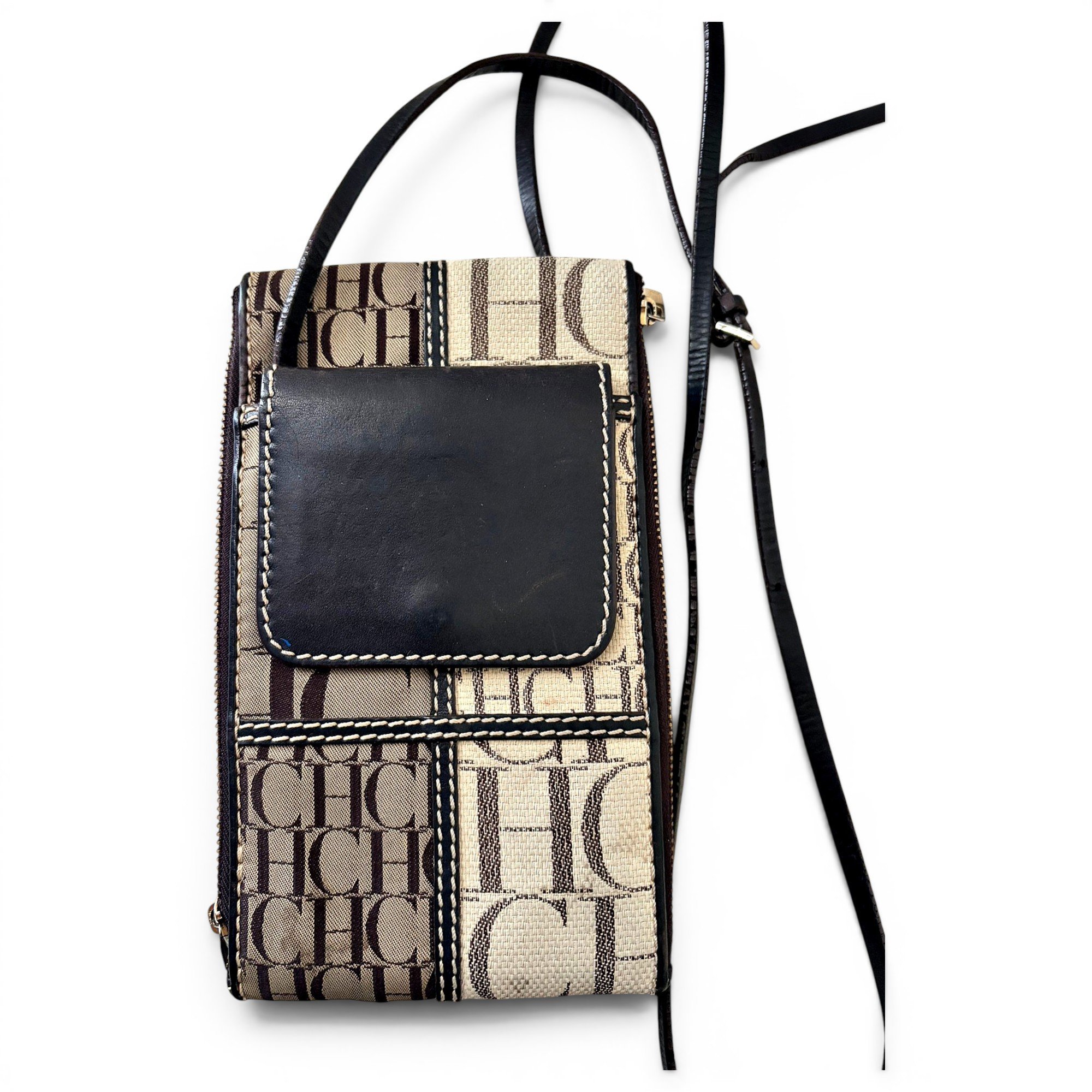 Leather crossbody bag