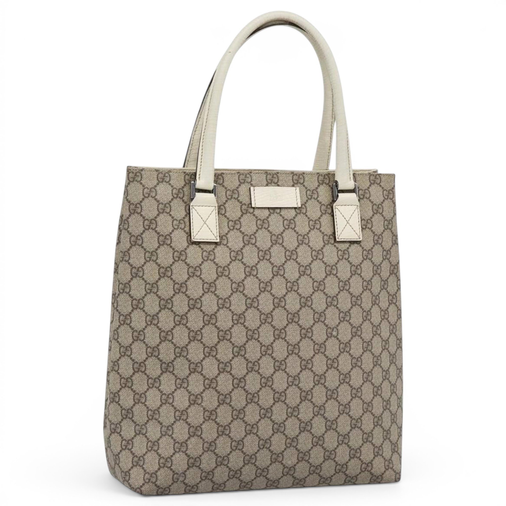 Leather tote