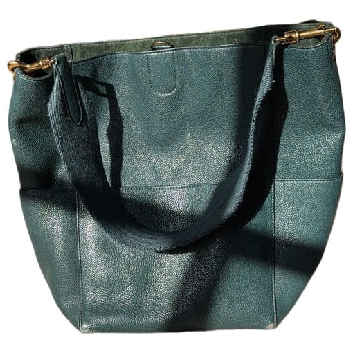 Seau Sangle leather tote