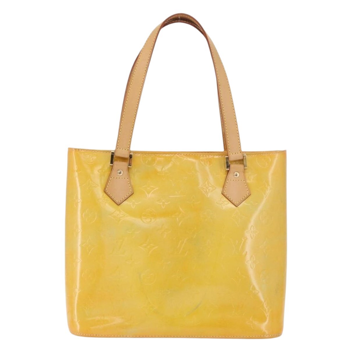 Houston patent leather handbag