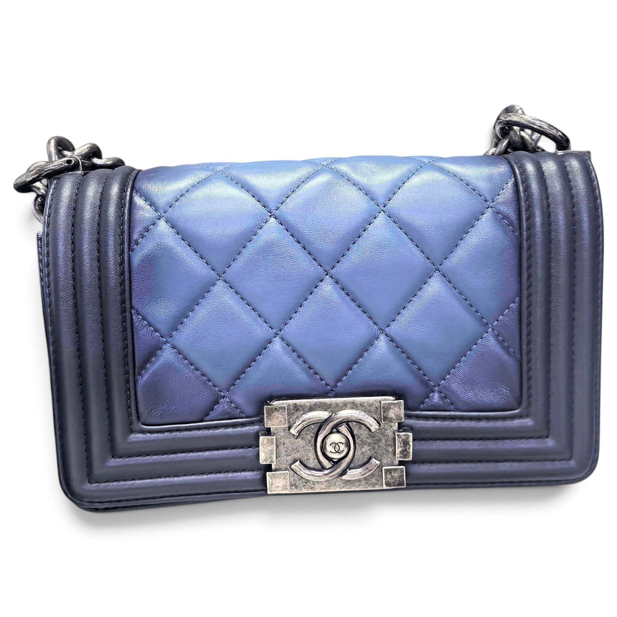 Boy leather crossbody bag