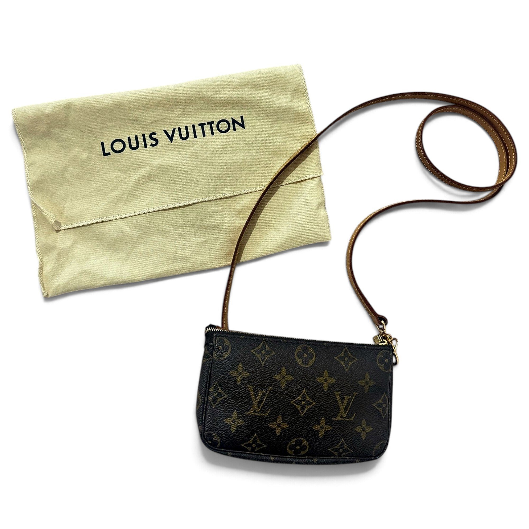 Pochette Accessoire leather crossbody bag