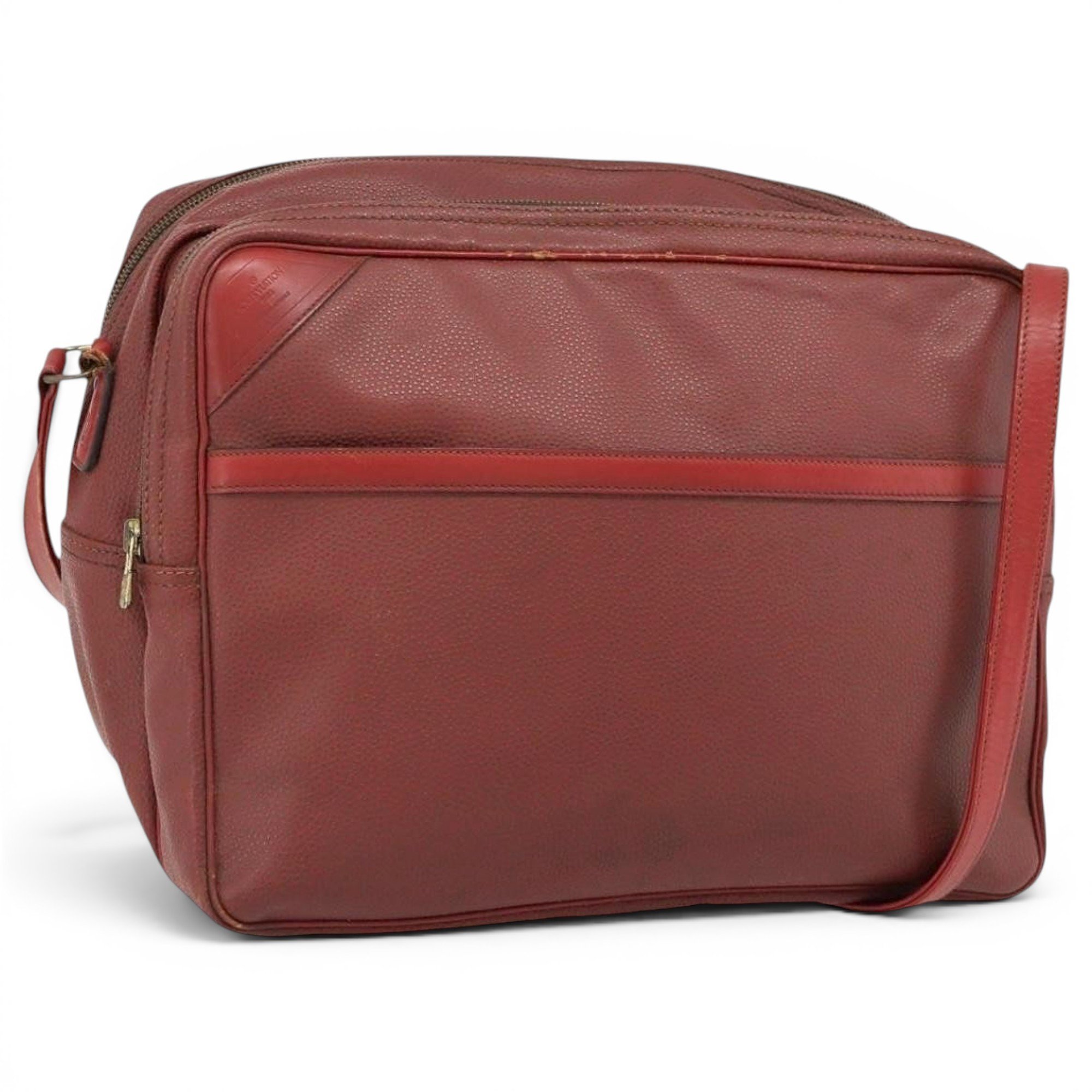 Reporter leather handbag