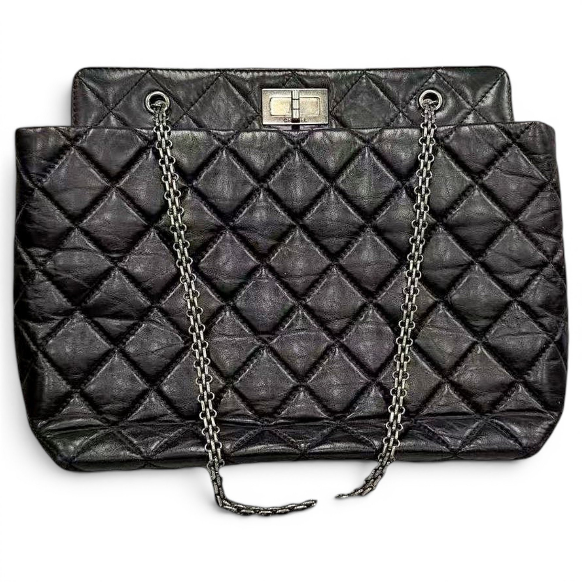 2.55 leather handbag