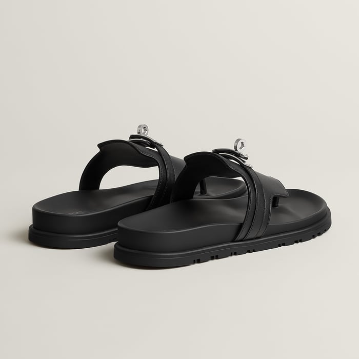 Noir Empire Sandal