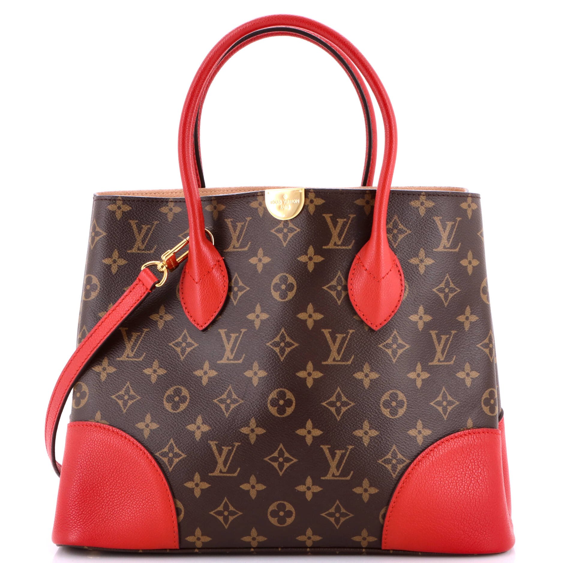 Flandrin Handbag Monogram Canvas and Leather