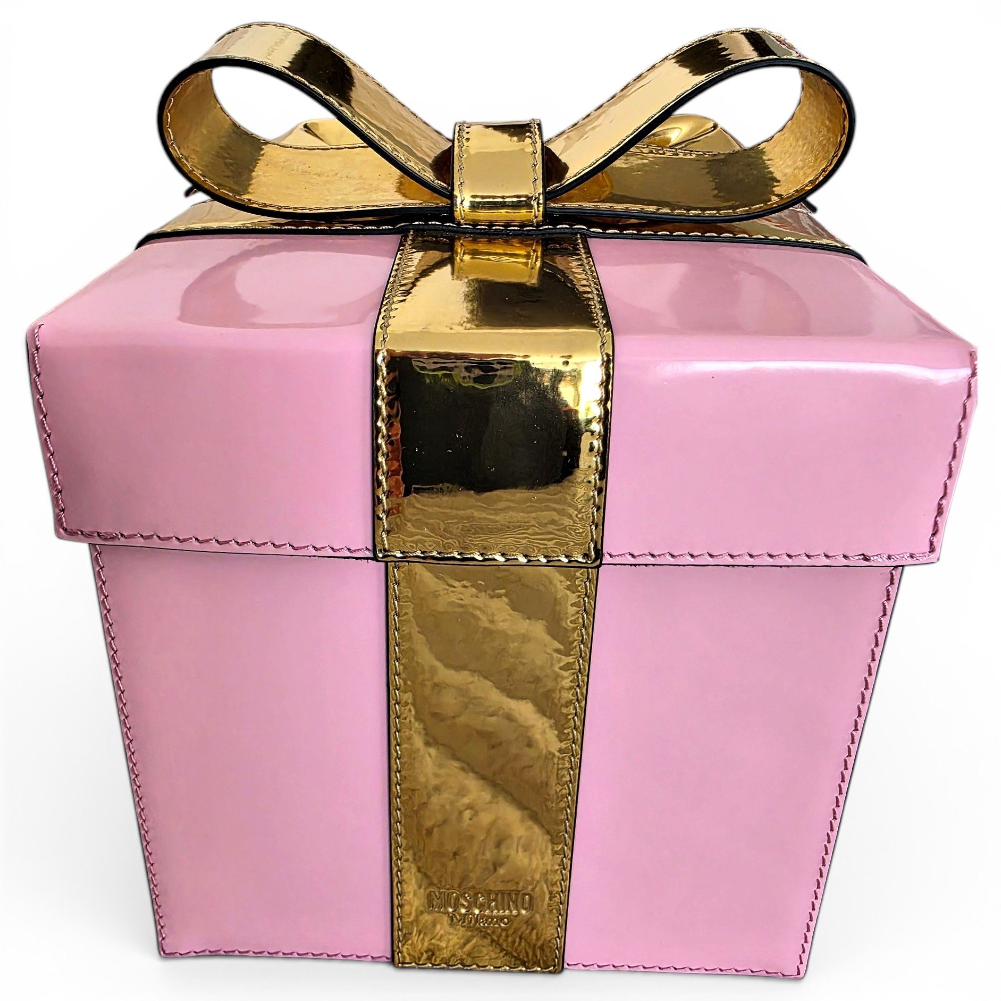 Patent leather crossbody bag
