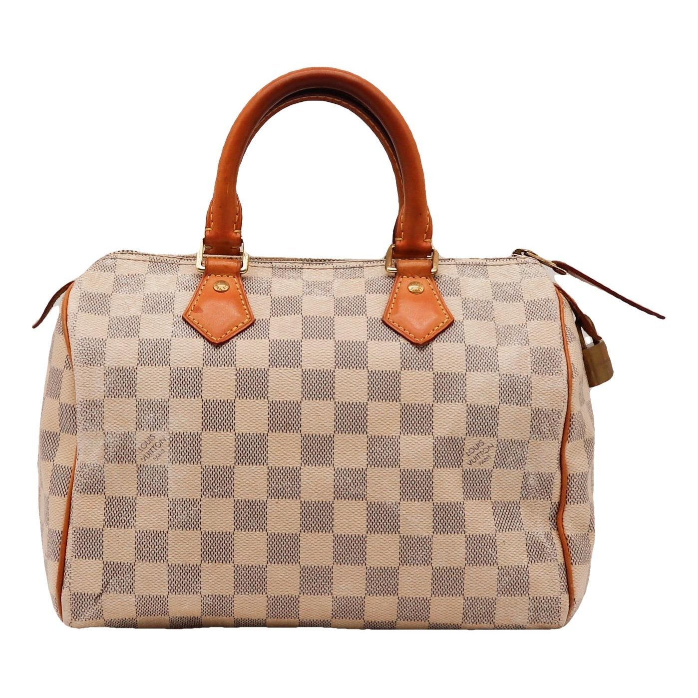 Speedy leather handbag
