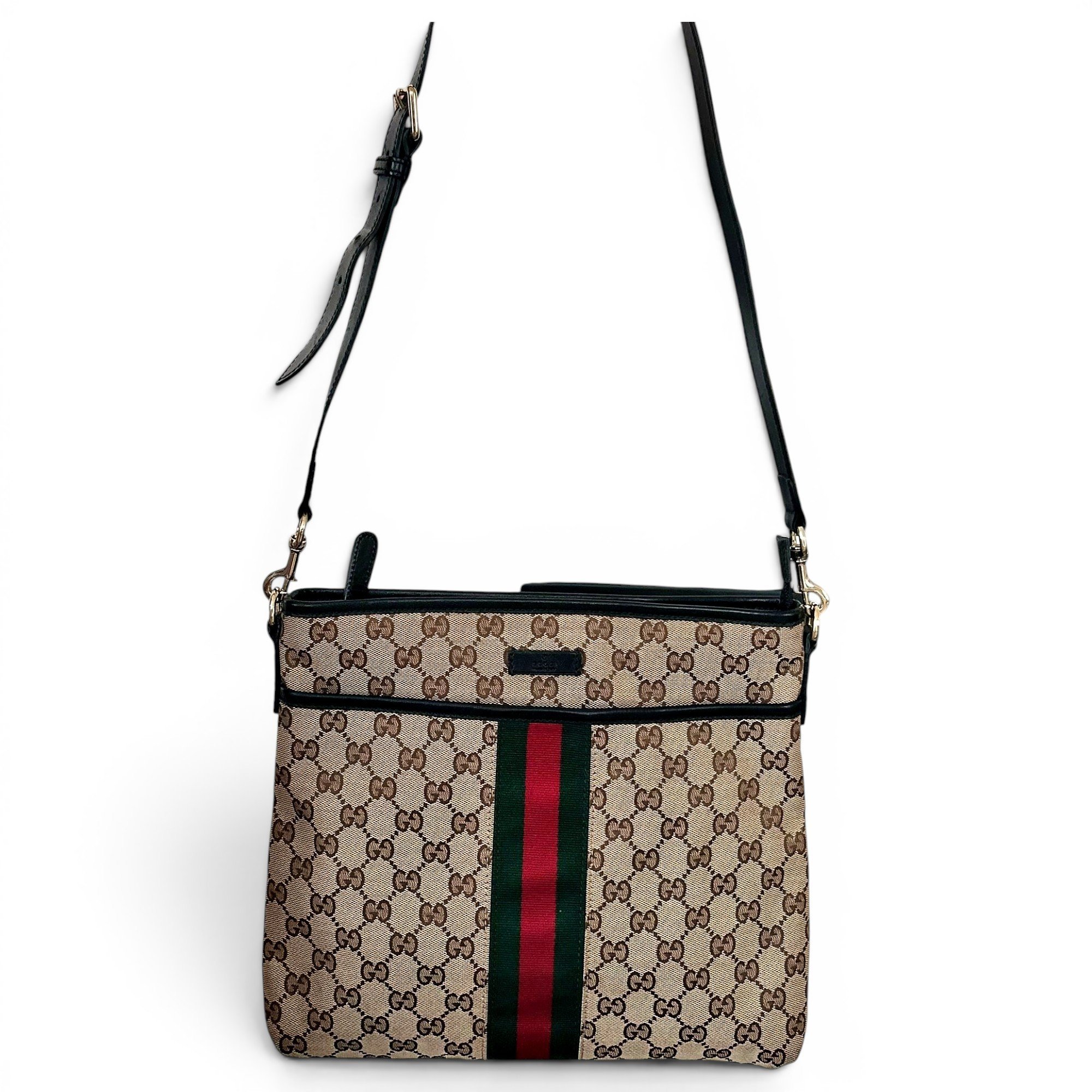 Leather crossbody bag