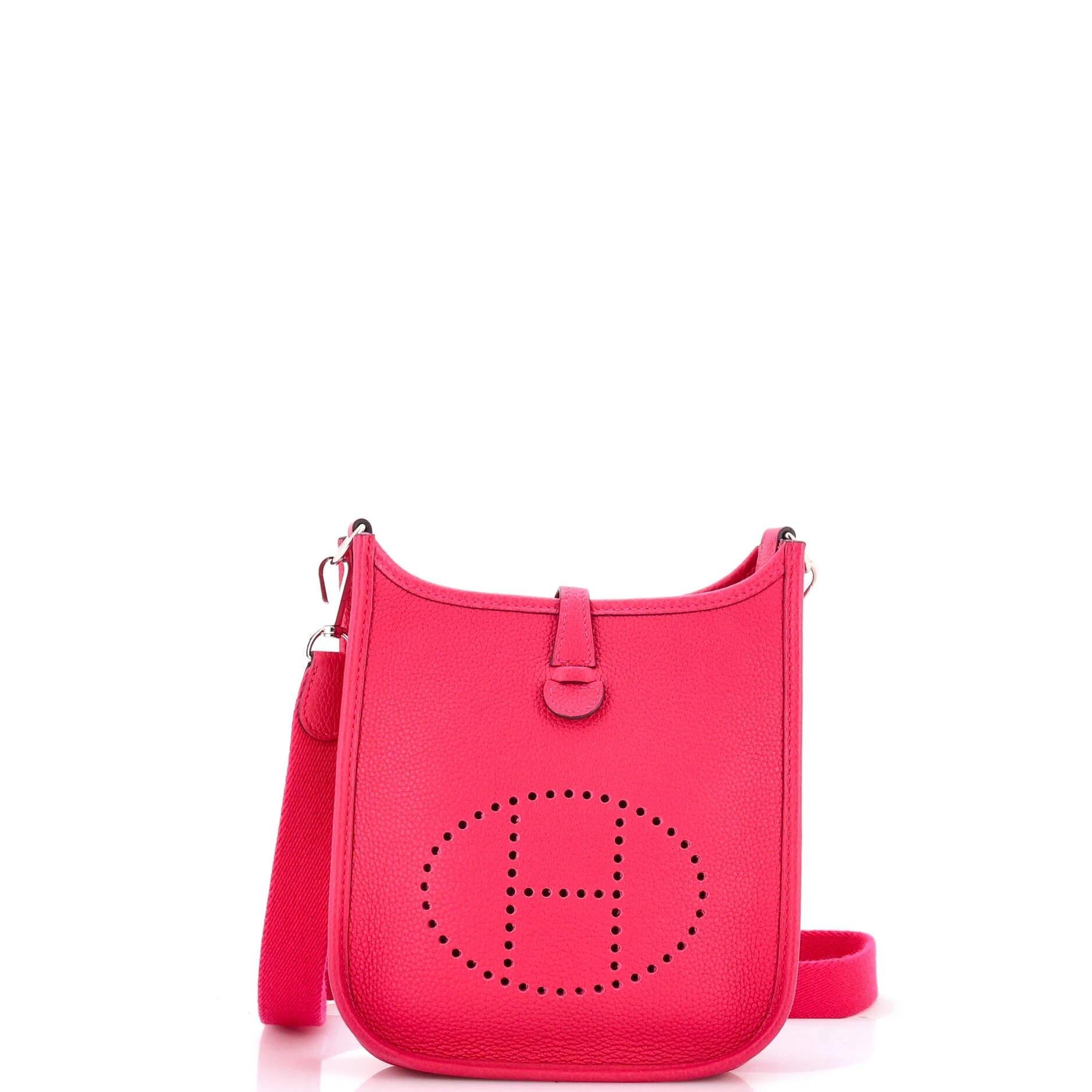Mini Evelyne leather crossbody bag