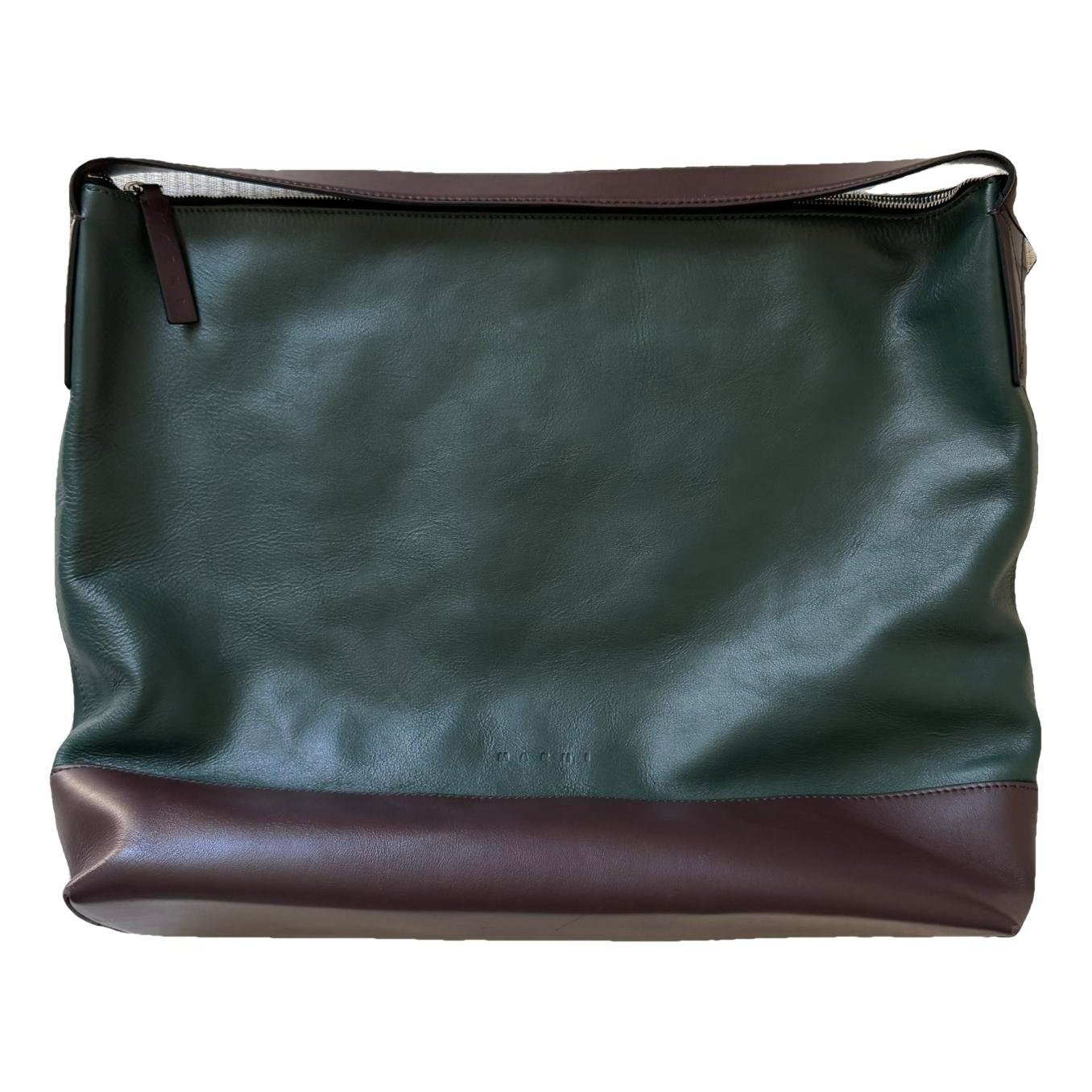 Leather handbag