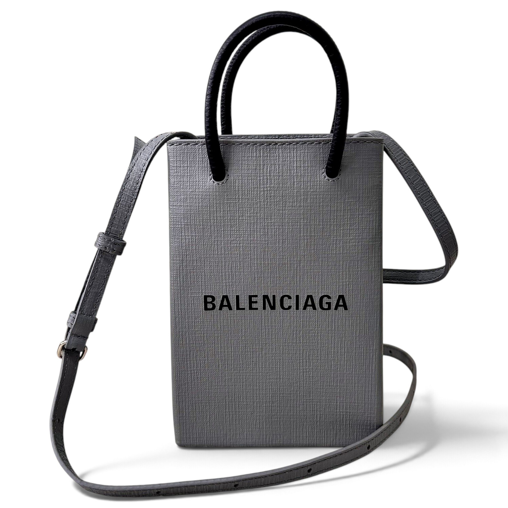 Shopping Phone Holder leather crossbody bag