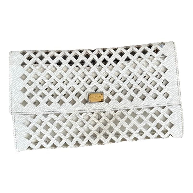 DG Girls leather clutch bag