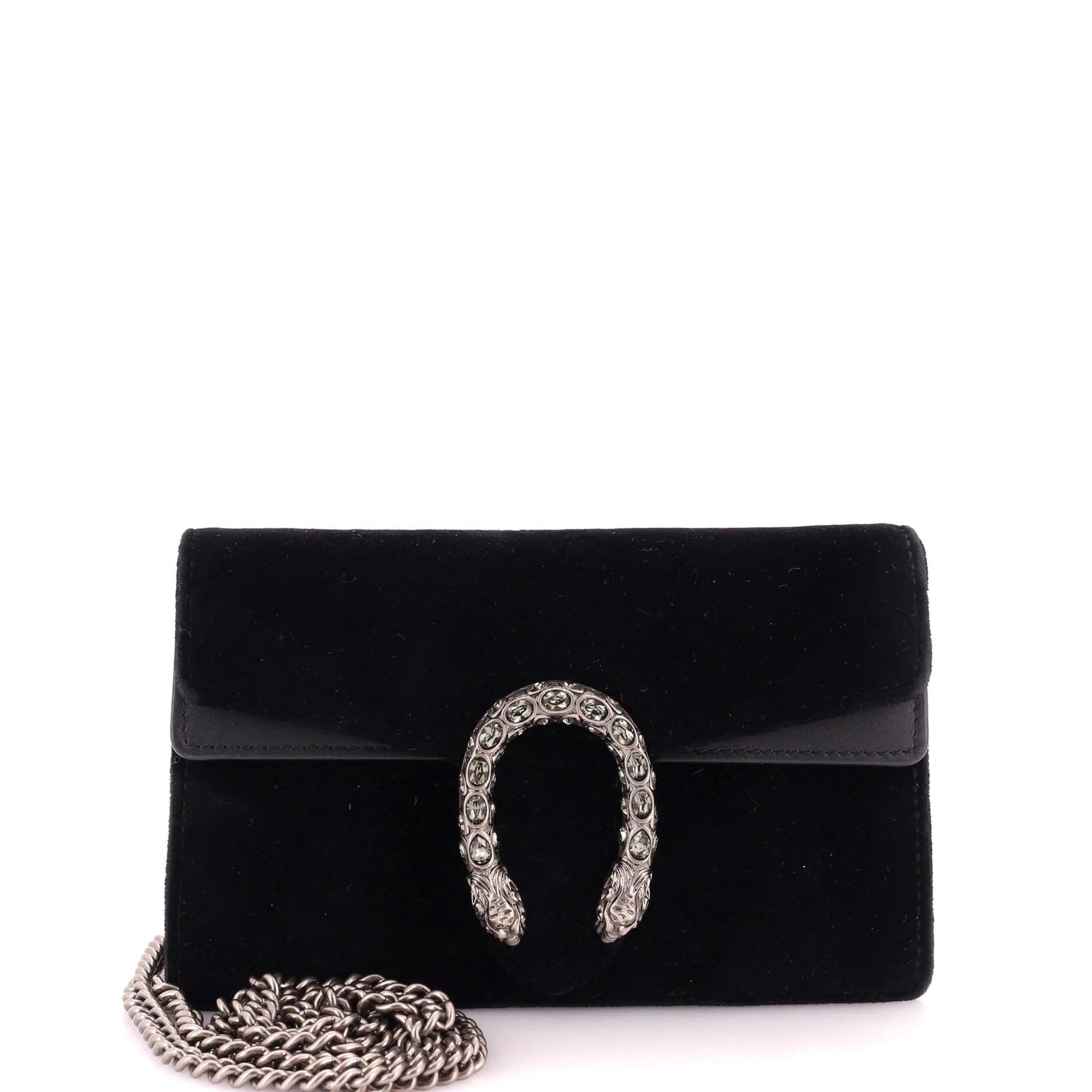 Velvet crossbody bag