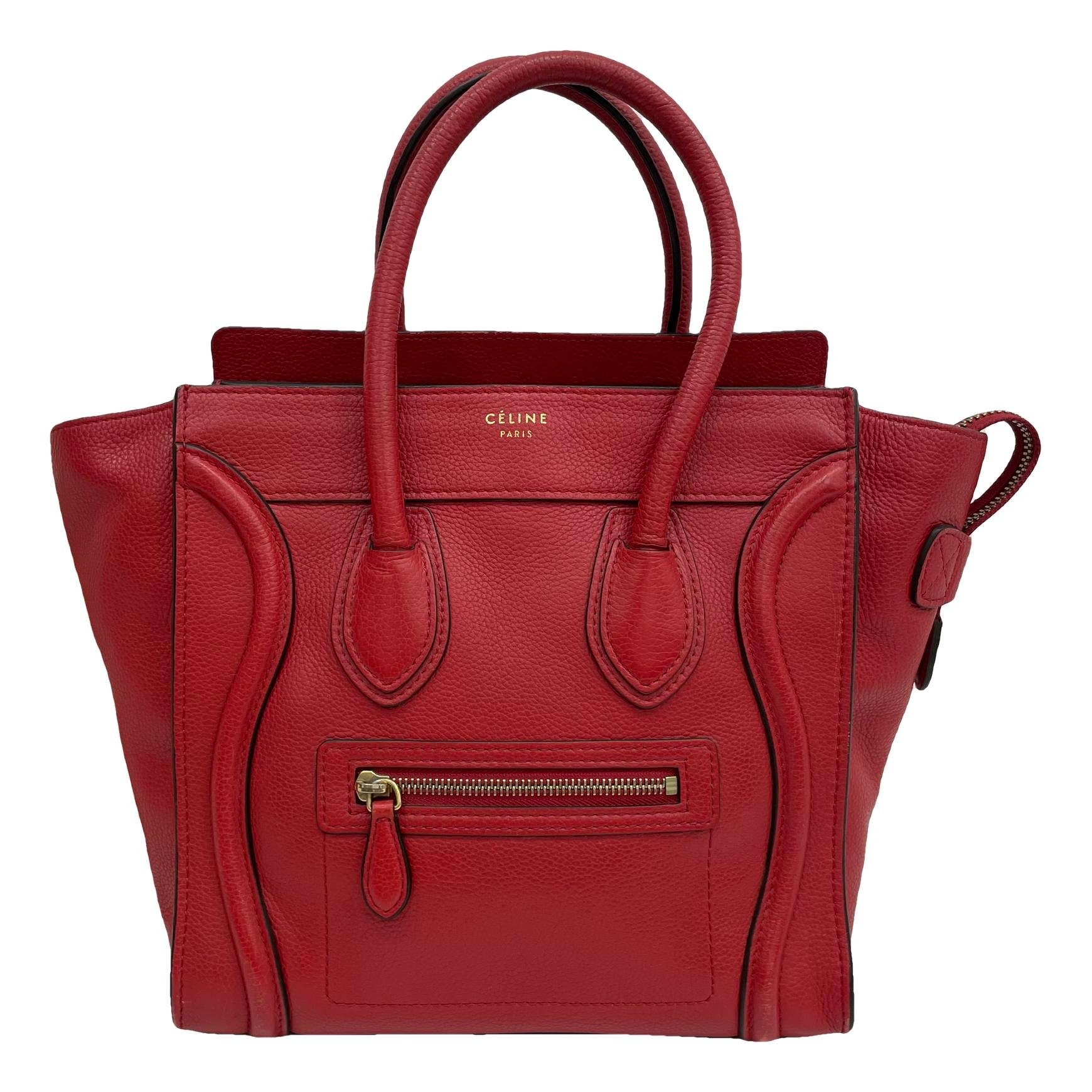 Luggage leather handbag