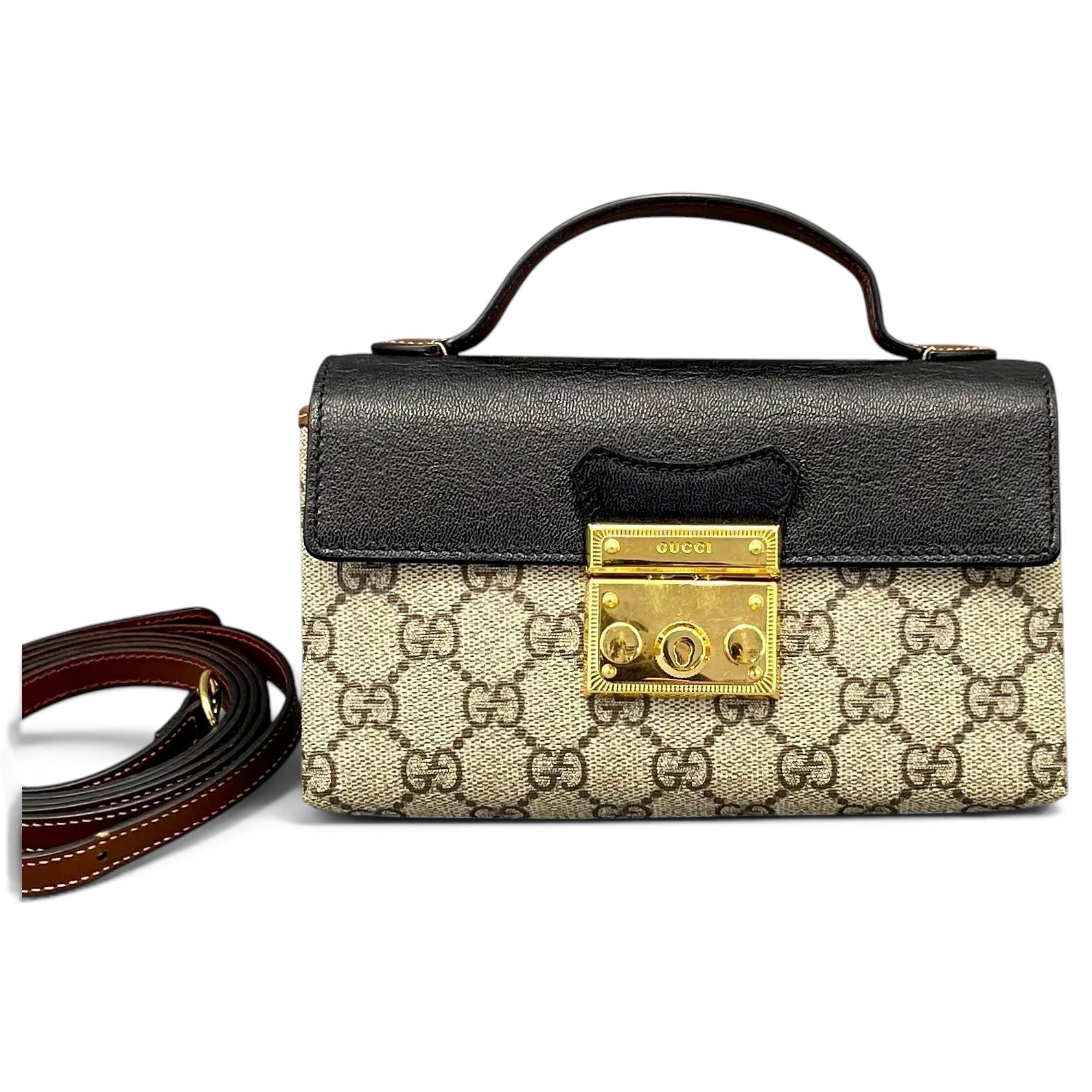 Leather mini bag