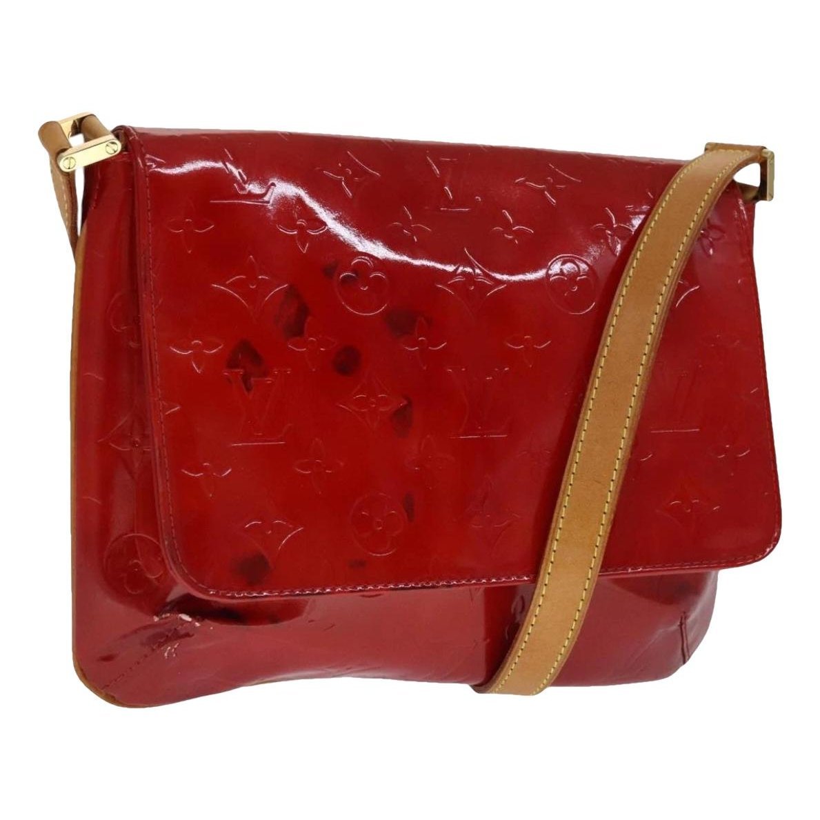 Patent leather handbag