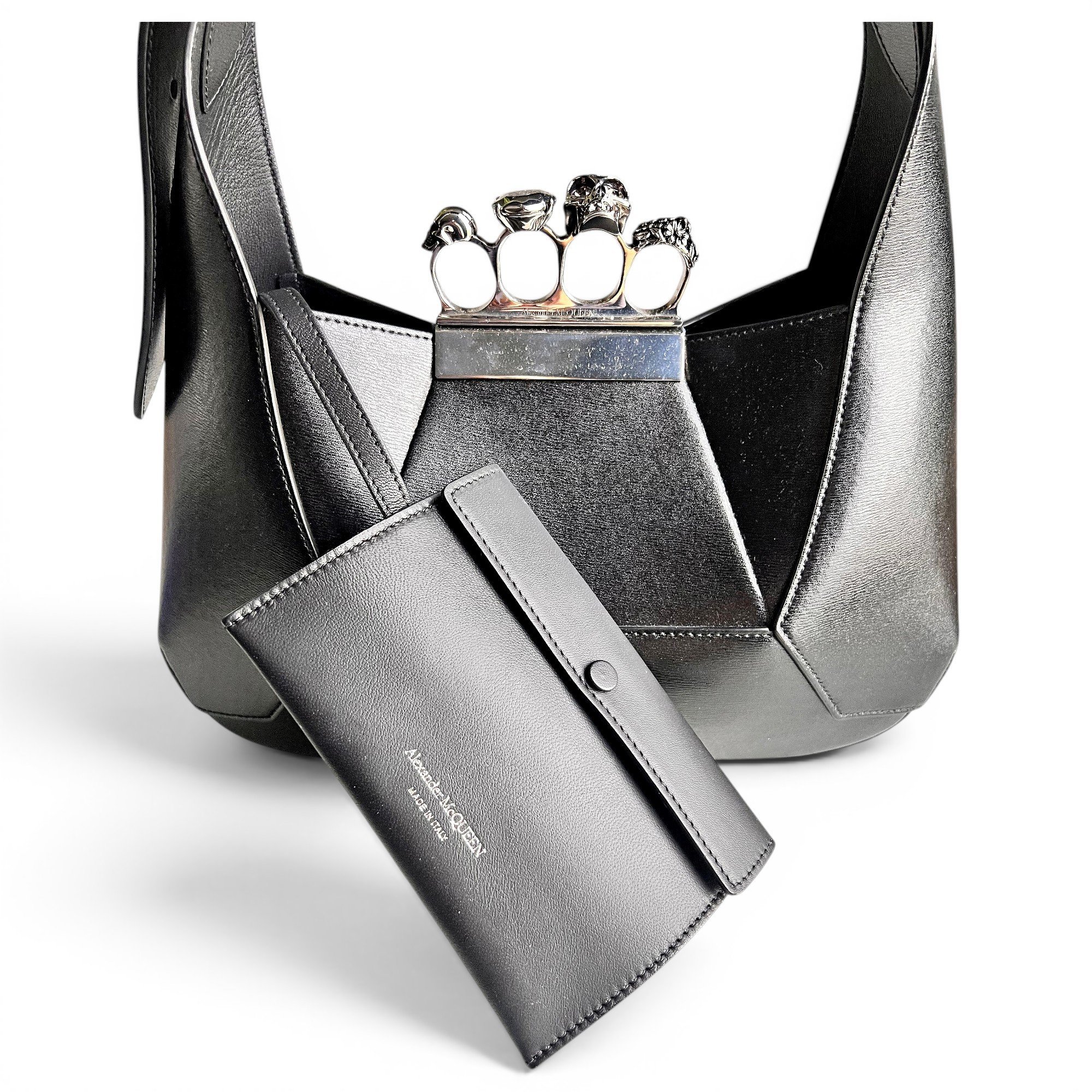 Leather handbag