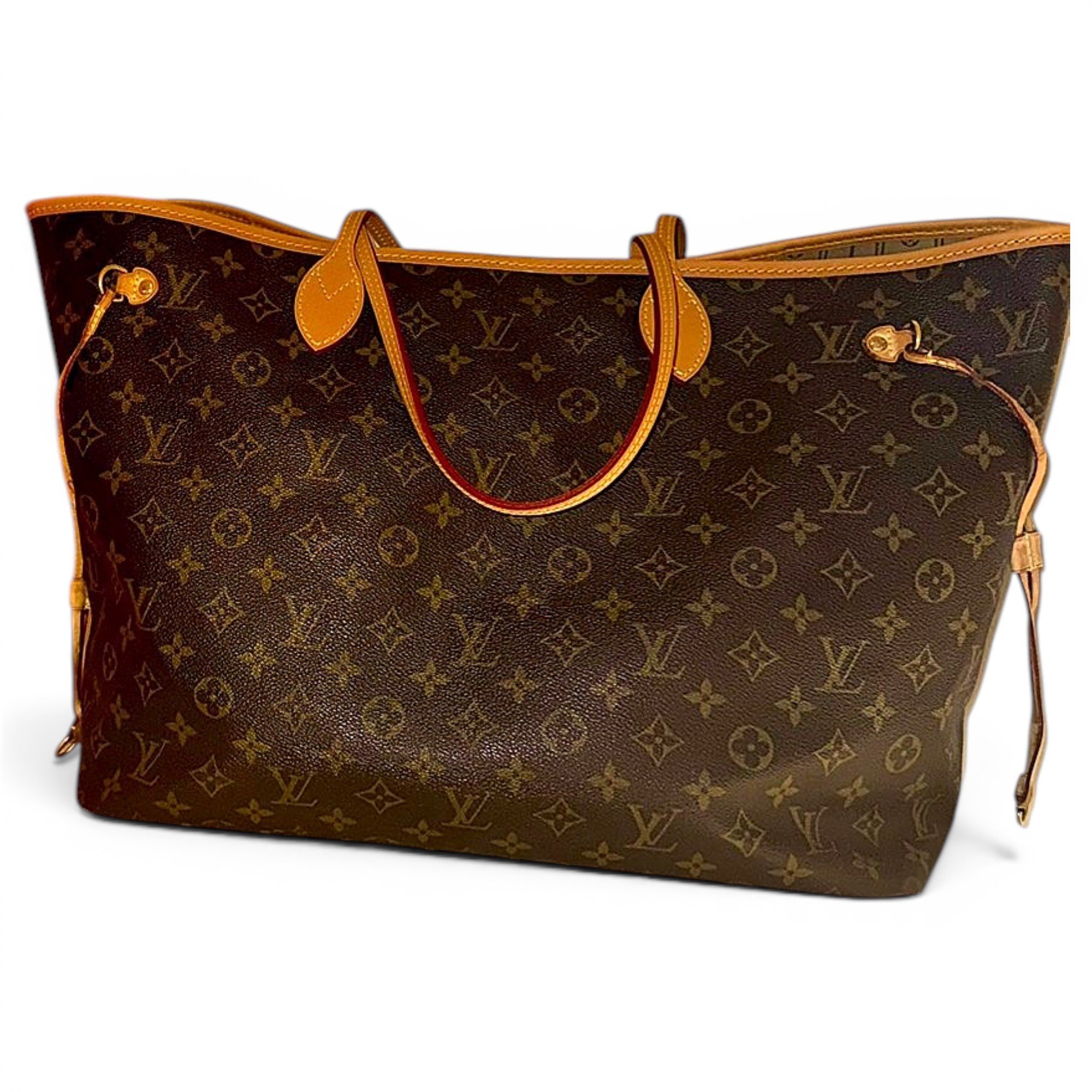 Neverfull leather tote