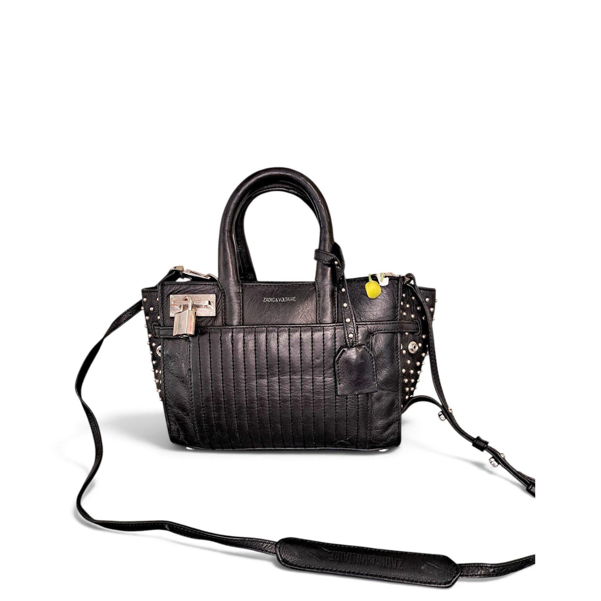 Candide leather handbag