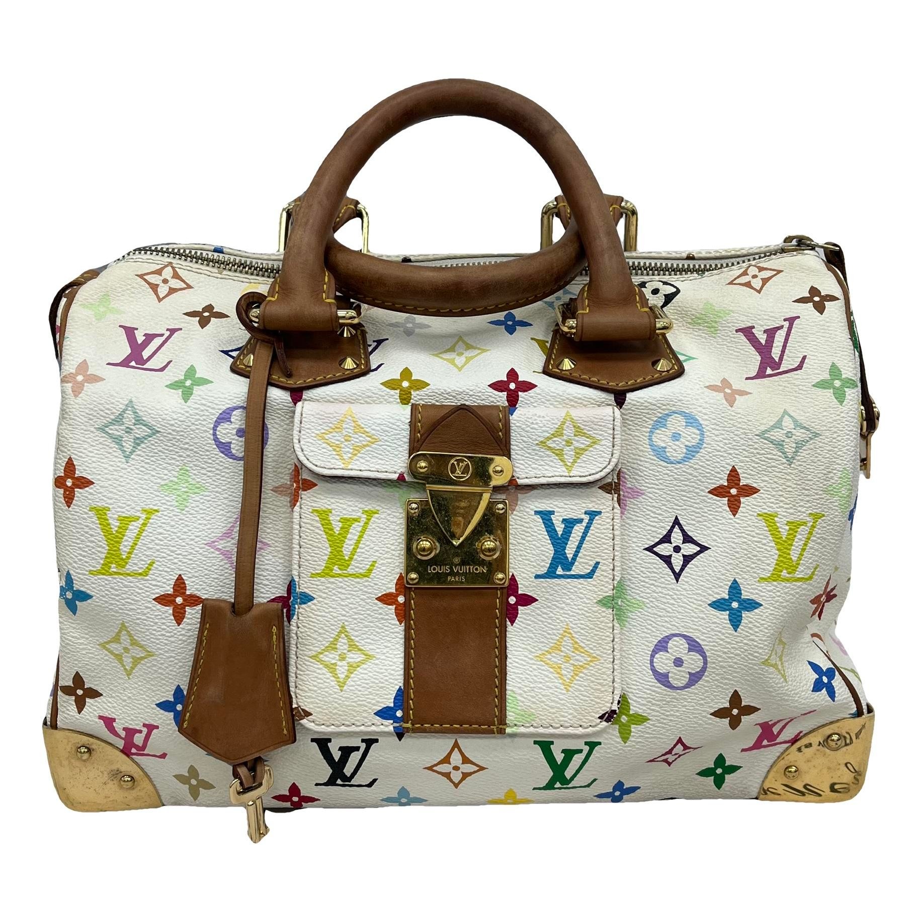Speedy leather handbag
