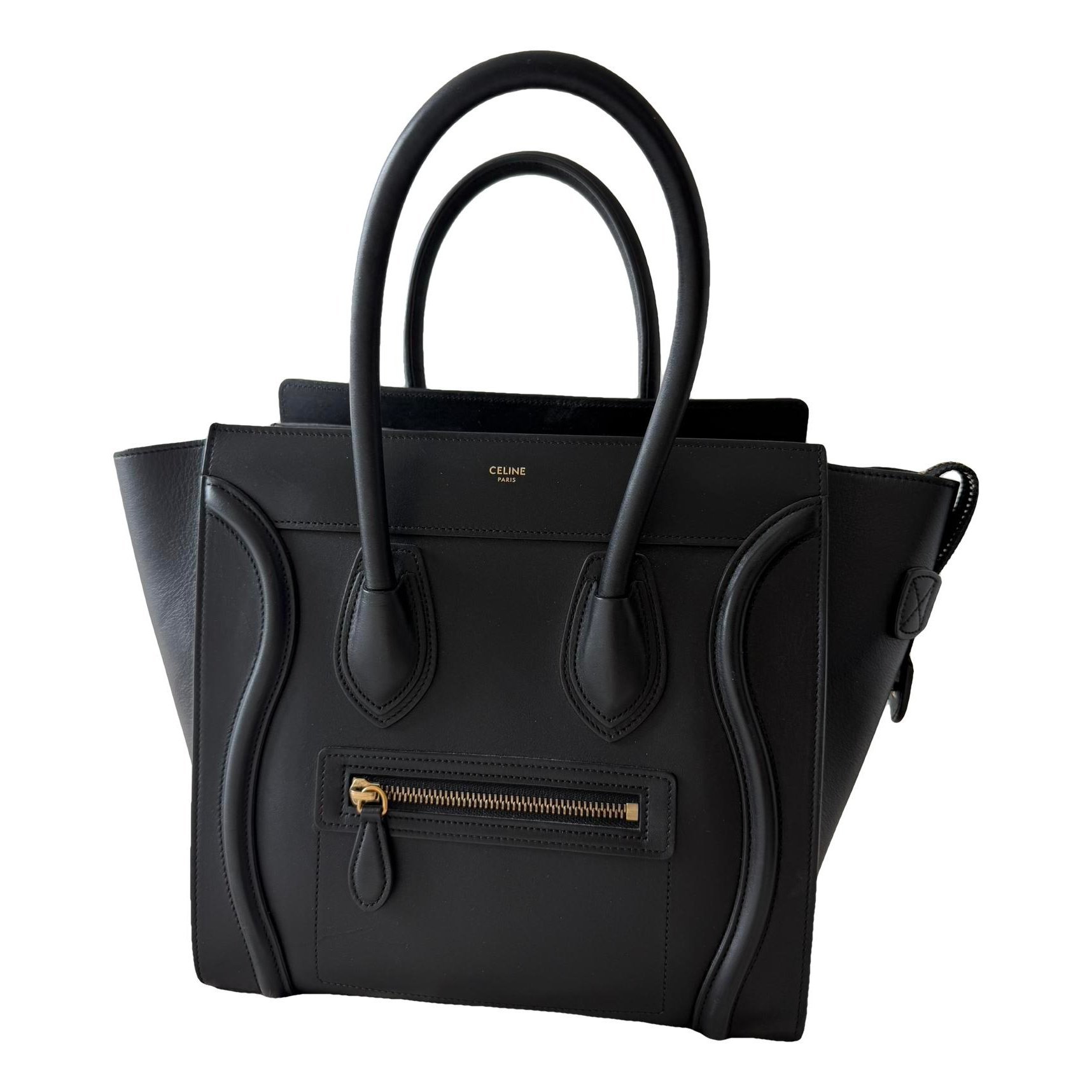 Luggage leather handbag